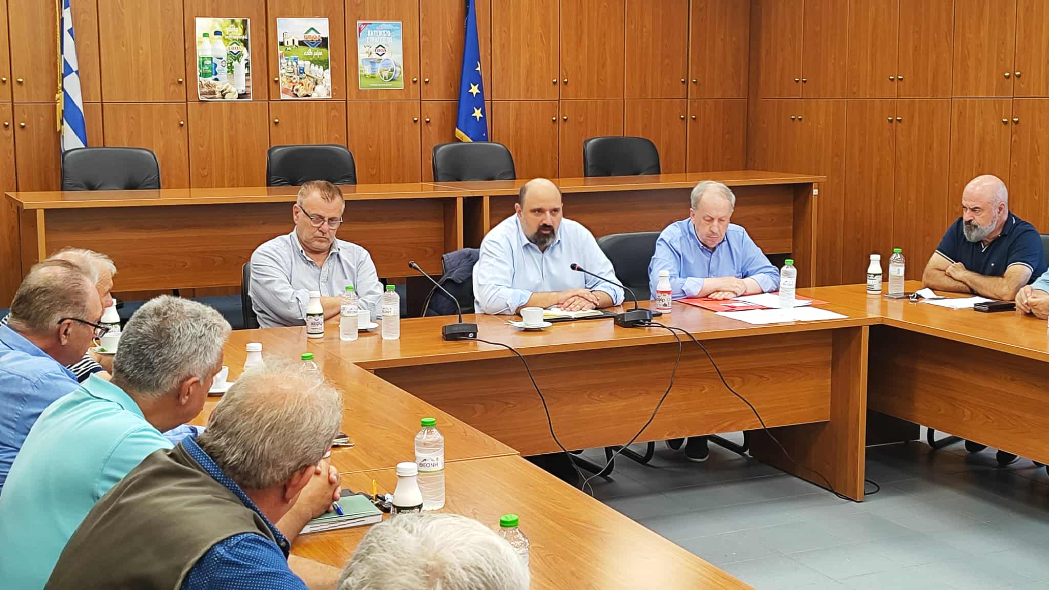 Βόλος: Στο επίκεντρο σύσκεψης η ευλογιά των προβάτων και οι αποζημιώσεις του Ντάνιελ (ΦΩΤΟ)