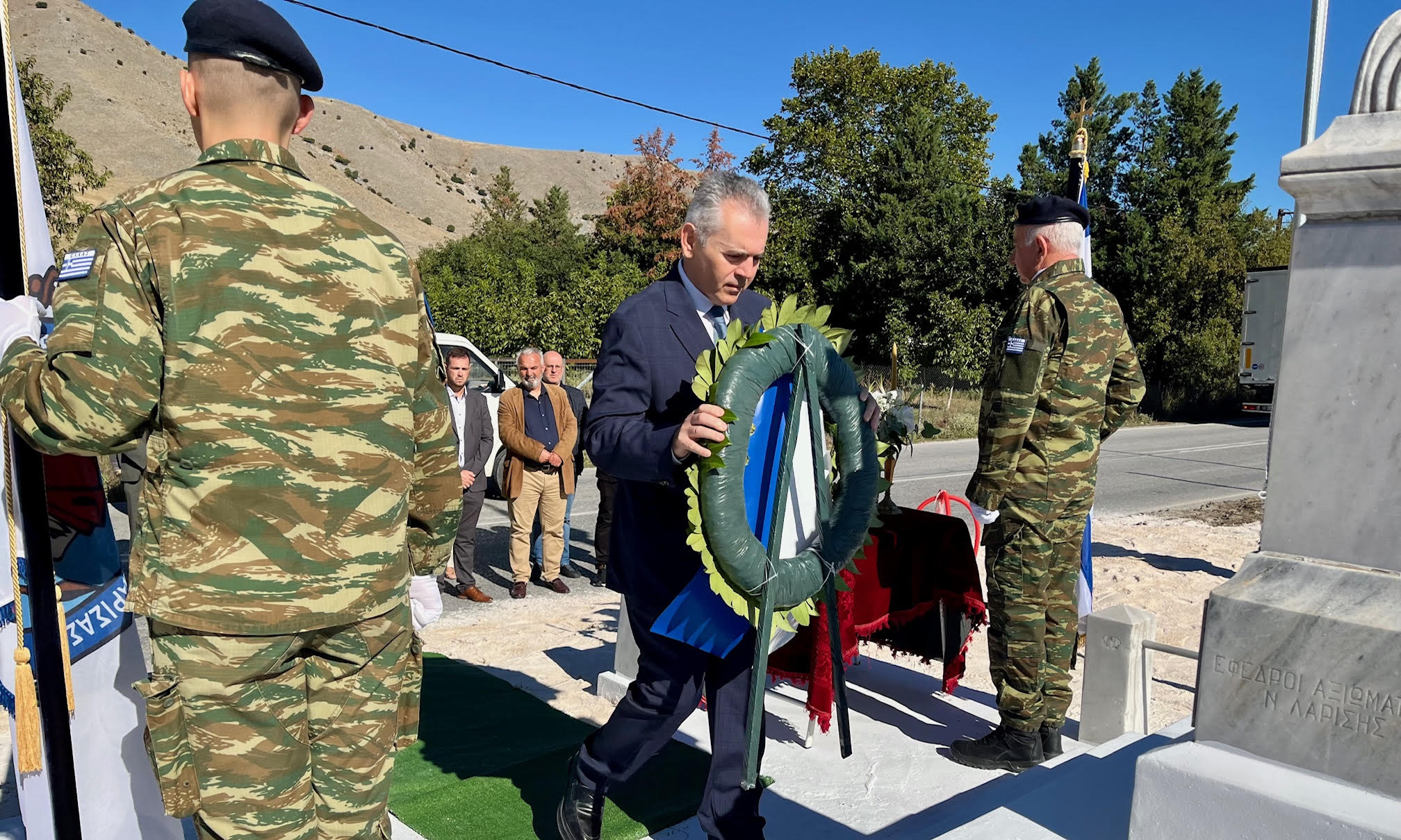 Χρακόπουλος από τον Τύρναβο:  Εθνική ενότητα και σταθερότητα προϋποθέσεις για ισχυρή άμυνα της χώρας