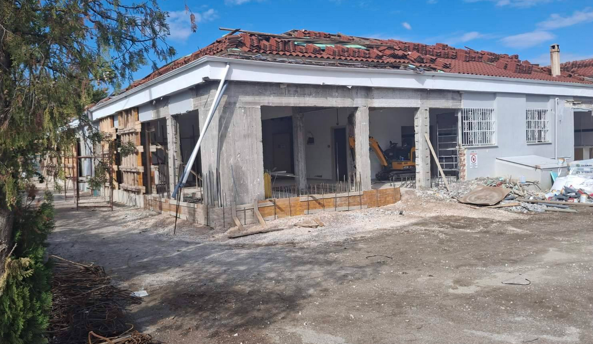 Σε εξέλιξη οι εργασίες αναβάθμισης του Κέντρου Υγείας Παλαμά (ΦΩΤΟ)