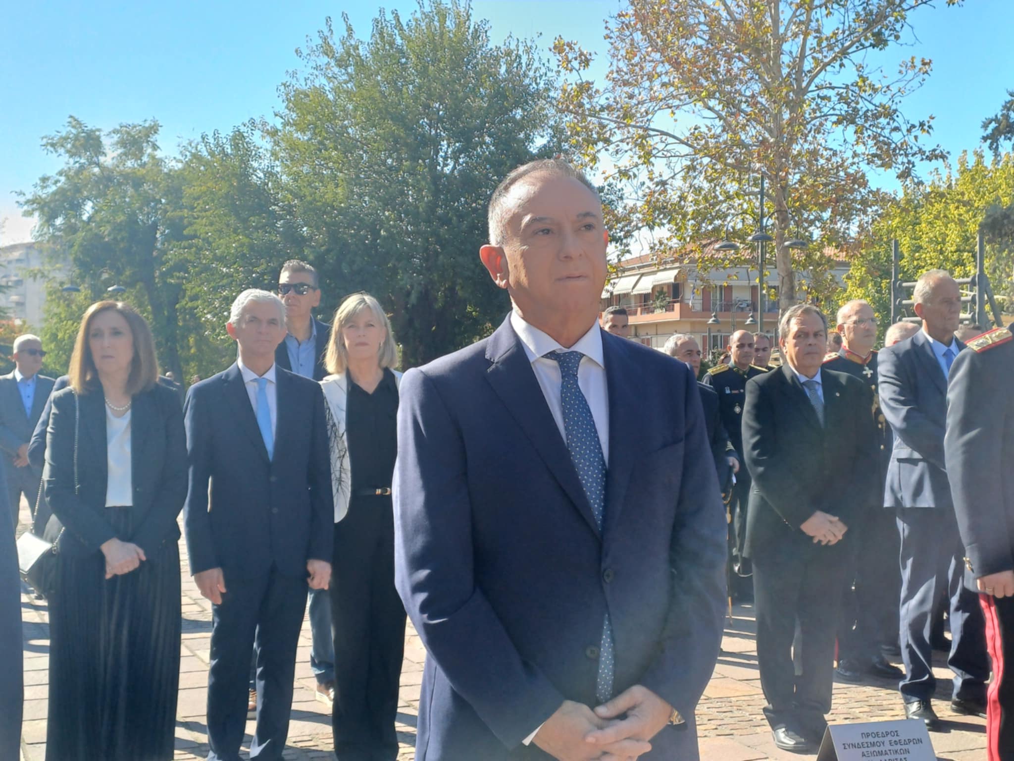 Τι είπε η Χρυσούλα Χλωρού αδερφή θύματος των Τεμπών στο Χρήστο Κέλλα στην κατάθεση στεφάνων