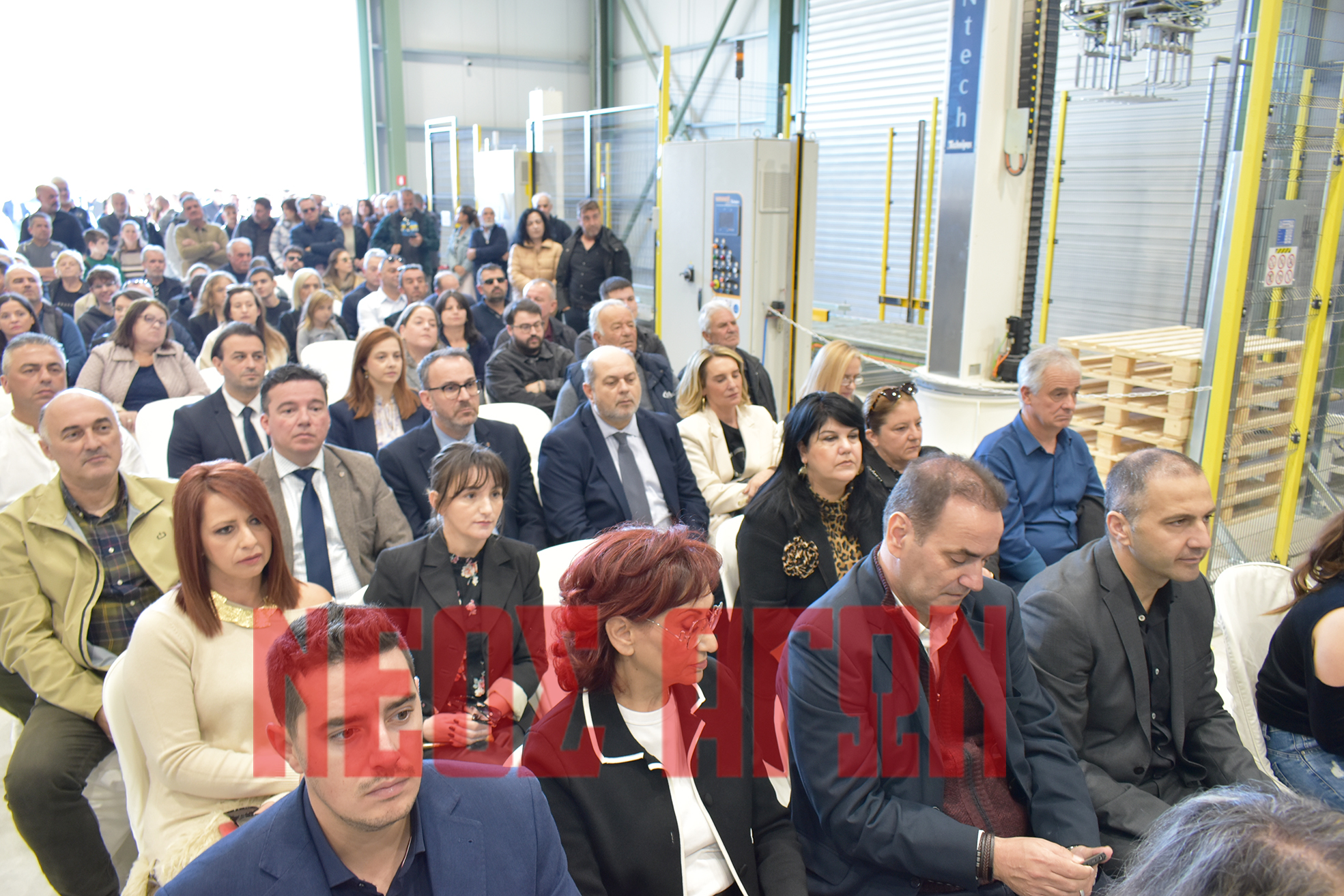 Λαμπερά τα εγκαίνια του νέου εργοστασίου ζωοτροφών του Αγρ. Συνεταιρισμού Αγελαδοτρόφων και Προβατοτρόφων