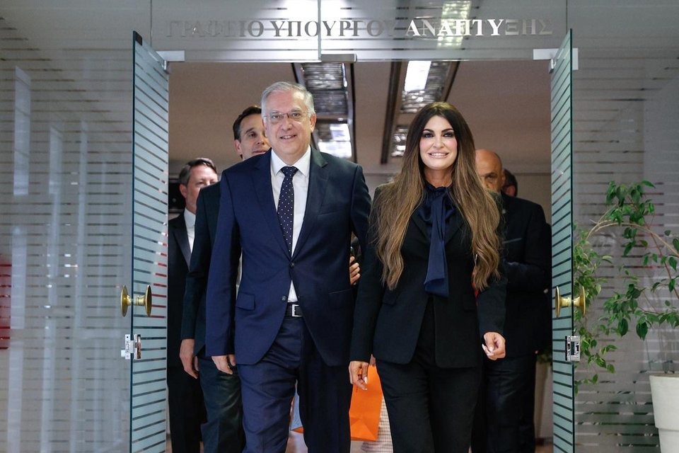 Συνάντηση Θεοδωρικάκου - Γκίλφοϊλ: Το λιμάνι της Onex στην Ελευσίνα γίνεται κέντρο για ενέργεια, εμπόριο, άμυνα