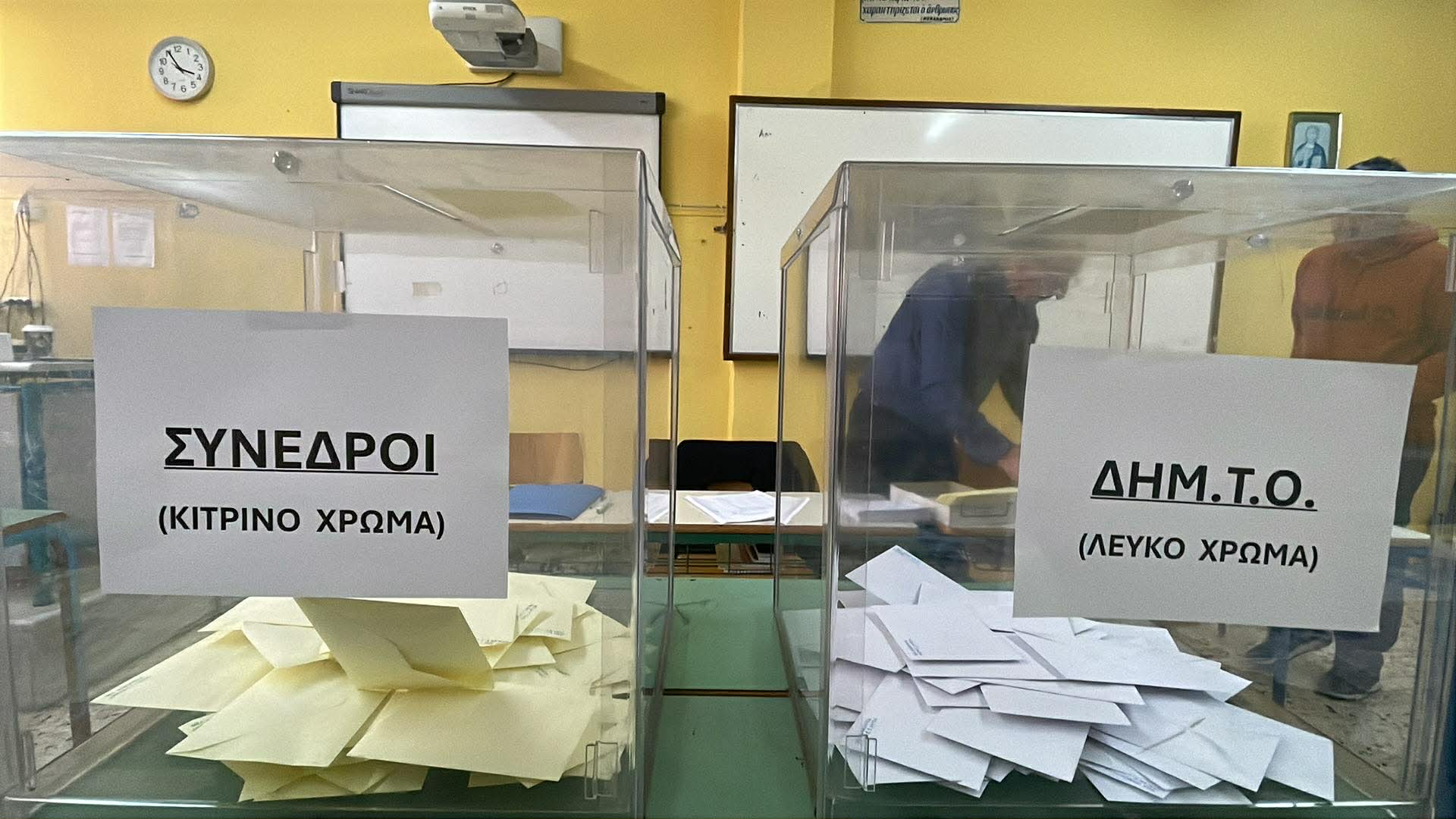 Με μεγάλη συμμετοχή οι εκλογές της Νέας Δημοκρατίας στη Λάρισα (ΦΩΤΟ)