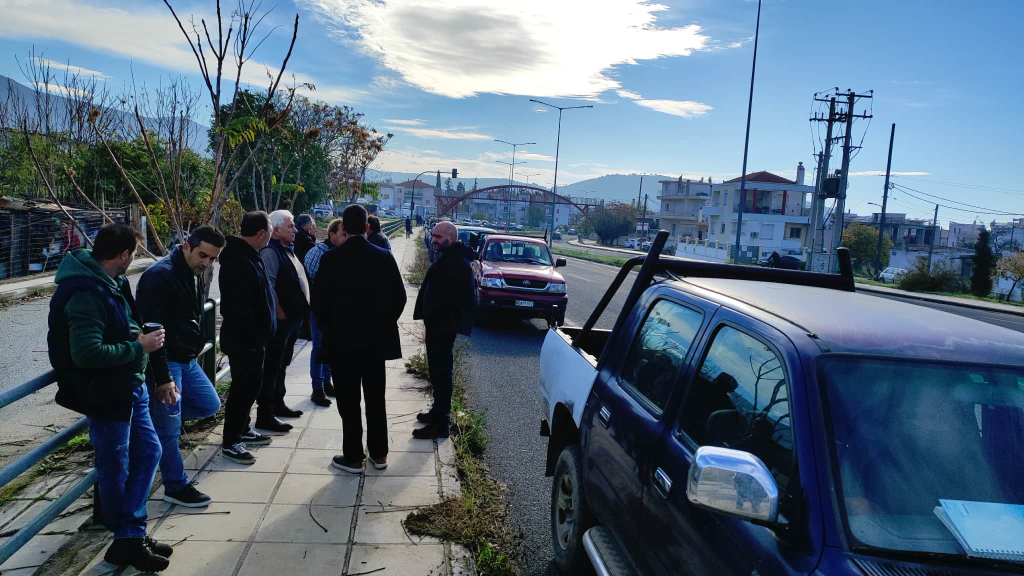 Κομβόι από Βόλο στη Νίκαια – από τον περιφερειακό και το Πεδίο του Άρωες προς Ριζόμυλο (ΦΩΤΟ)