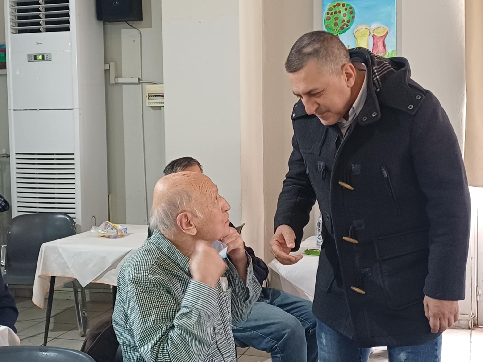 Επίσκεψη Κουρέτα στο Δημοτικό Γηροκομείο Λάρισας - Νέα πτέρυγα εντός του 2027 (ΦΩΤΟ)