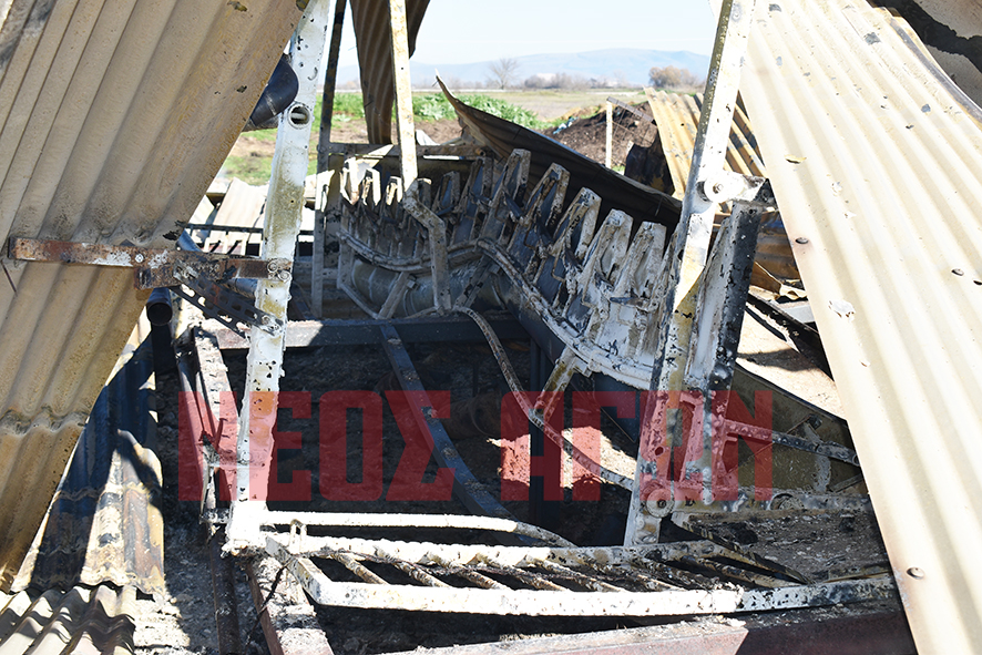 Στάχτη οι κόποι μιας ζωής για κτηνοτρόφο από τους Γοργοβίτες (ΦΩΤΟ - ΒΙΝΤΕΟ)