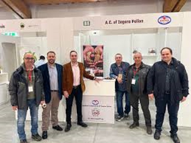 Στην έκθεση καστάνου στη Φλωρεντία της Ιταλίας η Περιφέρειας Θεσσαλίας