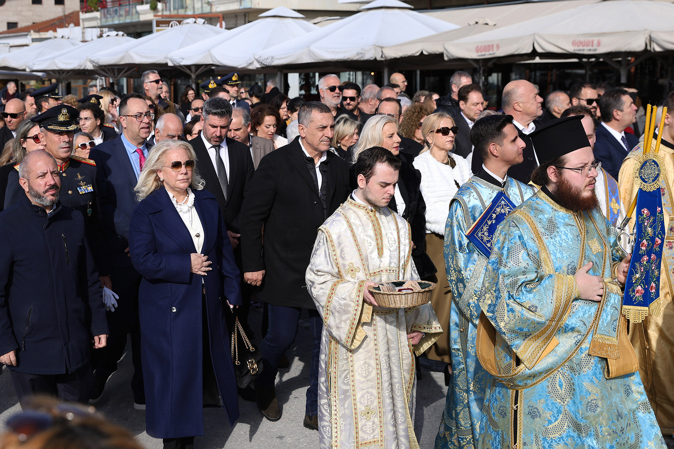 Ο Περιφερειάρχης Δ. Κουρέτας στον εορτασμό των Θεοφανείων στον Βόλο (ΦΩΤΟ)