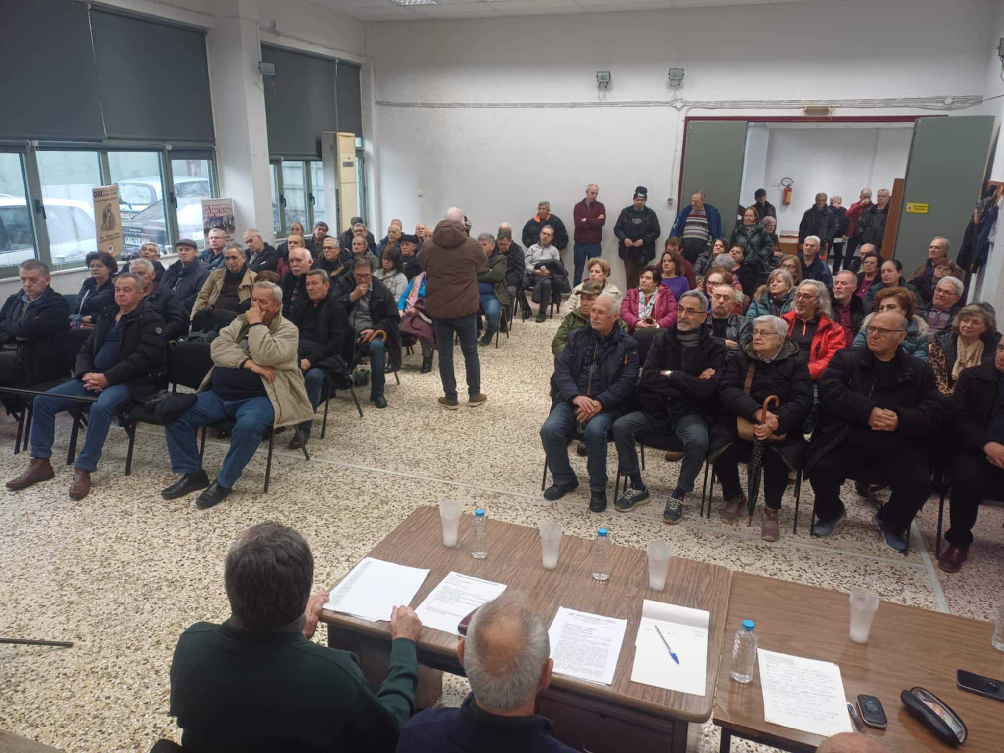 Ετήσια Γενική Συνέλευση Συνταξιούχων ΙΚΑ Λάρισας (ΦΩΤΟ)