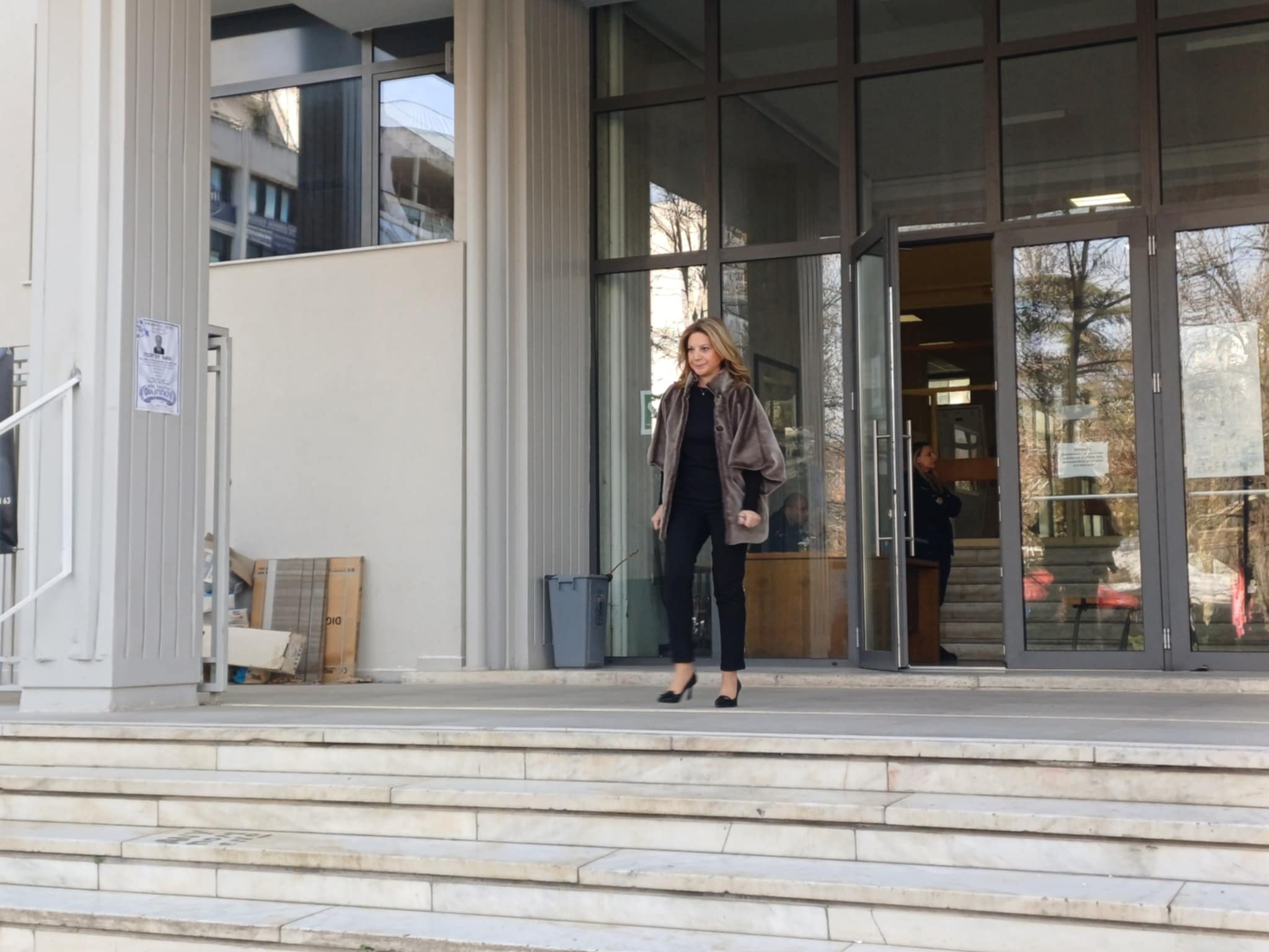 Καρυστιανού για Τέμπη: «Θέλουμε να μάθουμε από ποια ουσία πέθαναν οι άνθρωποι μας»