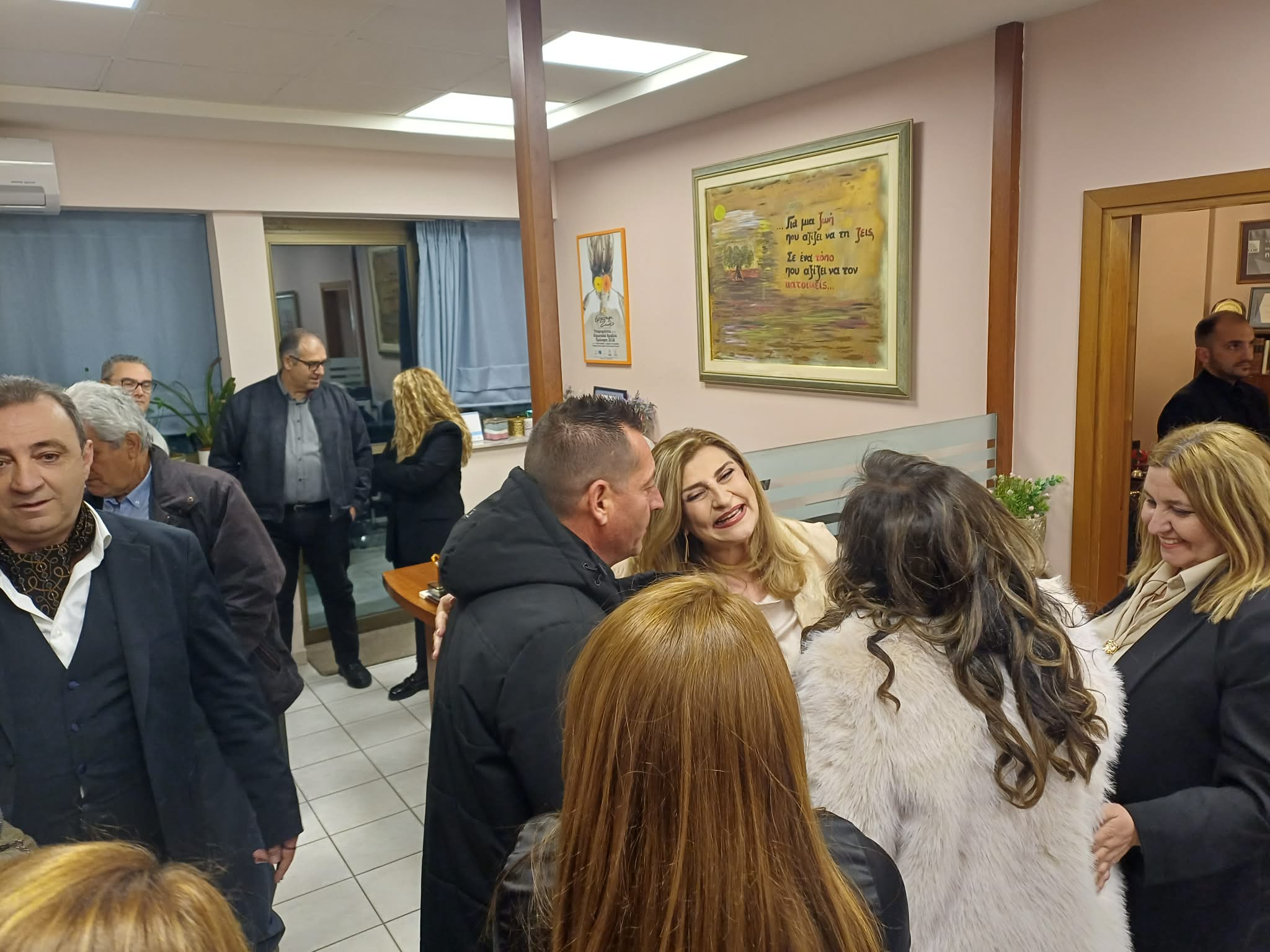 Ευχές δέχθηκε η Ευαγγελία Λιακούλη για την ονομαστική της εορτή (ΦΩΤΟ)