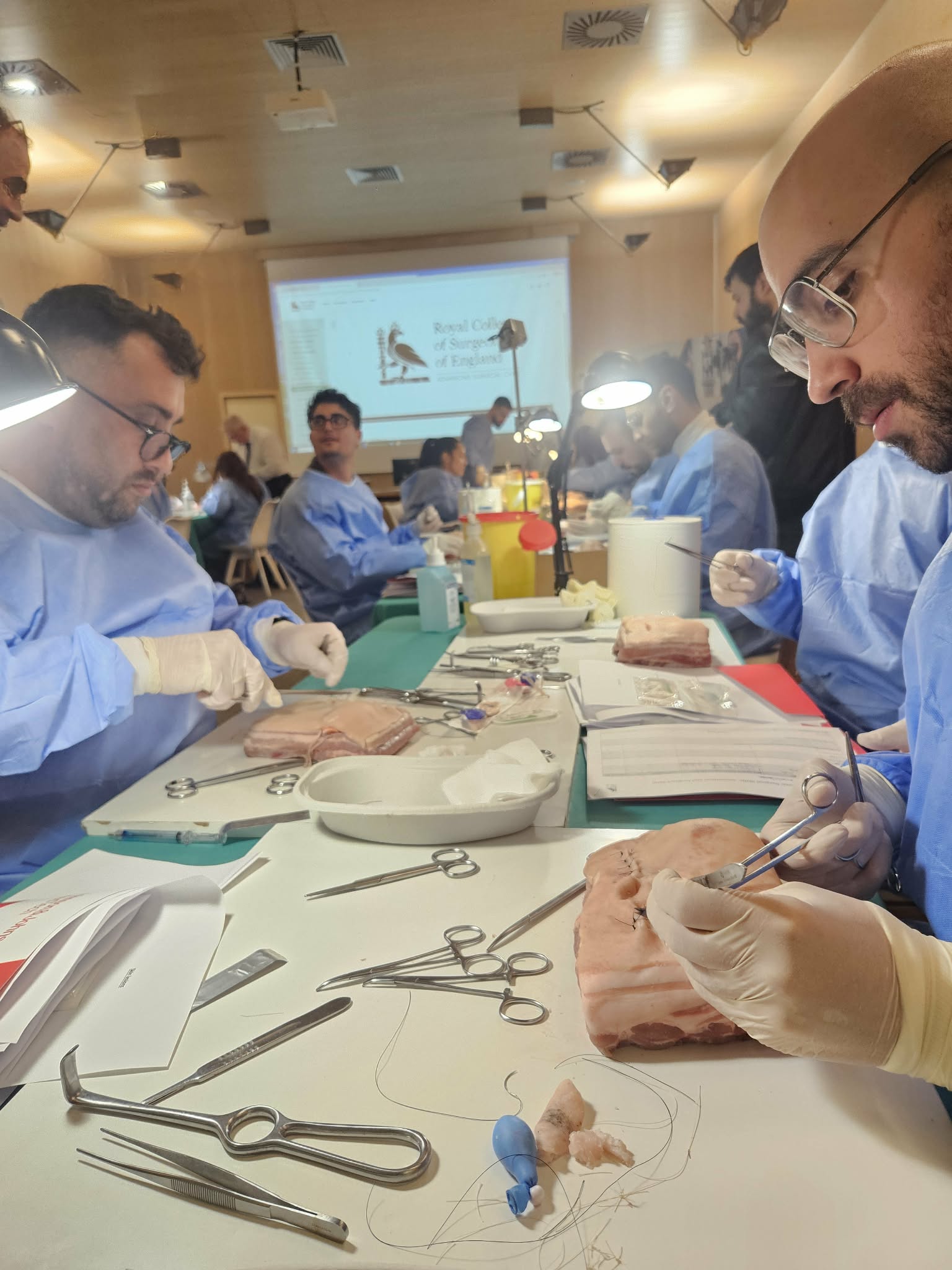 Το διεθνές σεμινάριο Basic Surgical Skills (BSS) στο ΙΑΣΩ Θεσσαλίας συνεχίζει δυναμικά  από το 2012 με αυξημένη ευρωπαϊκή συμ