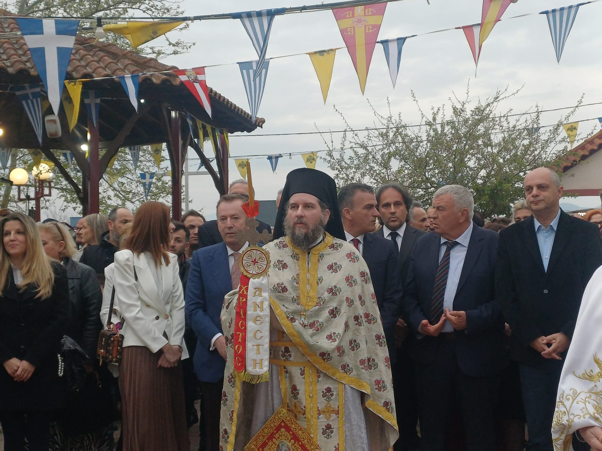 Πλήθος πιστών στο Ομορφοχώρι για τους Αγίους Ραφαήλ, Νικολάου και Ειρήνης (ΦΩΤΟ-ΒΙΝΤΕΟ)