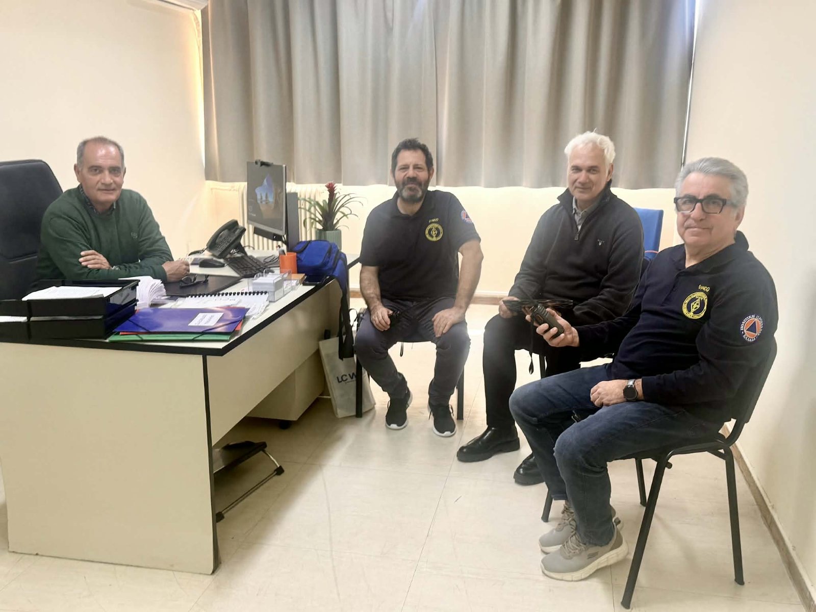 Δήμος Λαρισαίων: Με εκπροσώπους Εθελοντικών Οργανώσεων συναντήθηκε ο Βασίλης Μητροδήμος