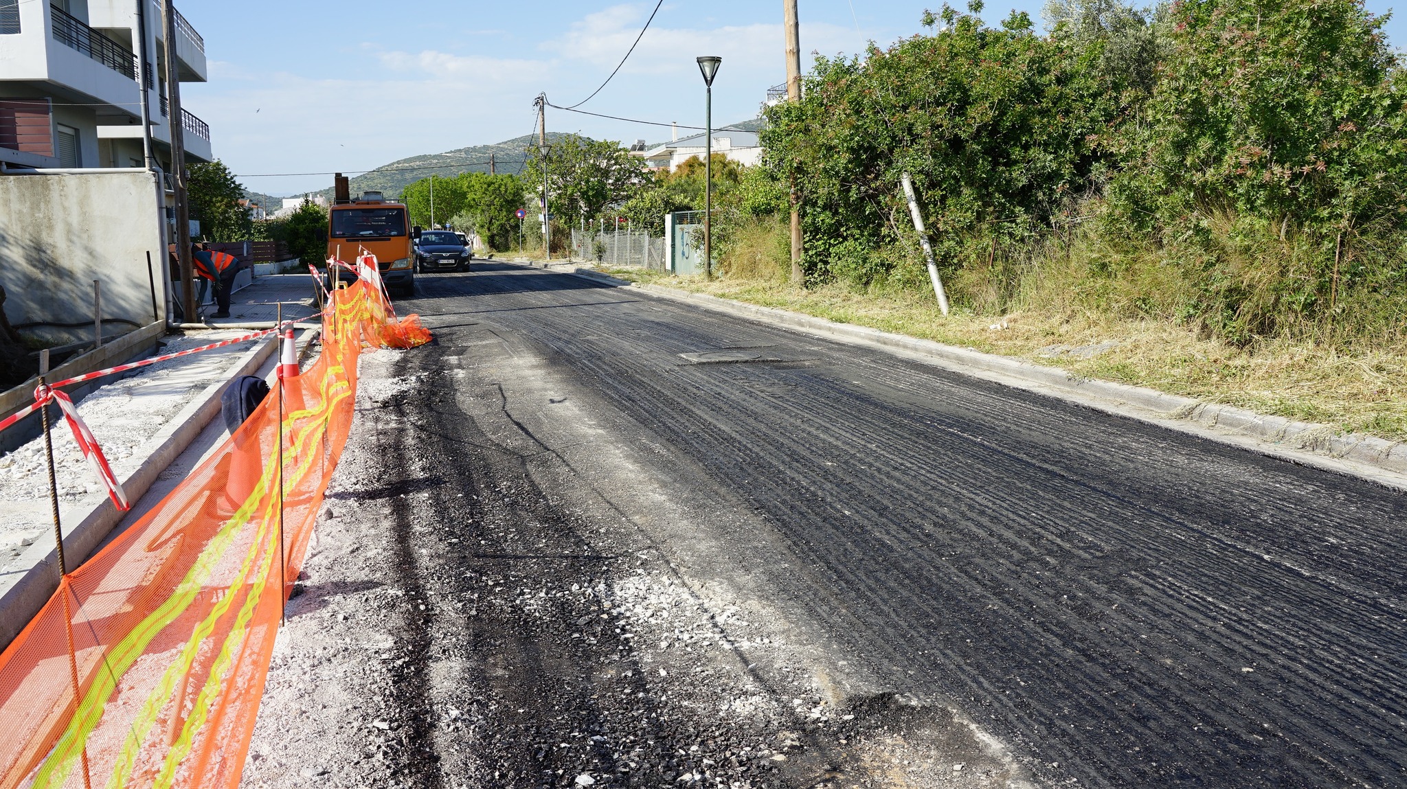 Επίβλεψη Μπέου στις εργασίες αποκατάστασης του δρόμου Αθηνών- πλαζ Αλυκών ώστε να είναι έτοιμος ως την Πρωτομαγιά (ΦΩΤΟ+video