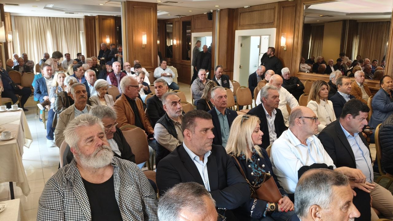 Ο Βαγγέλης Μεϊμαράκης στον Βόλο καλεσμένος της ΟΝΝΕΔ: “Οφείλουμε να ακούμε την νέα γενιά” (video+ εικόνες)