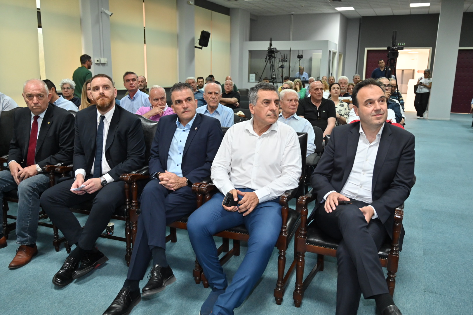 Έργα, παρεμβάσεις και αξιοποίηση τεχνολογικών εργαλείων επί τάπητος στην εκδήλωση «Νερό-Κλιματική κρίση-Γεωπολιτική»