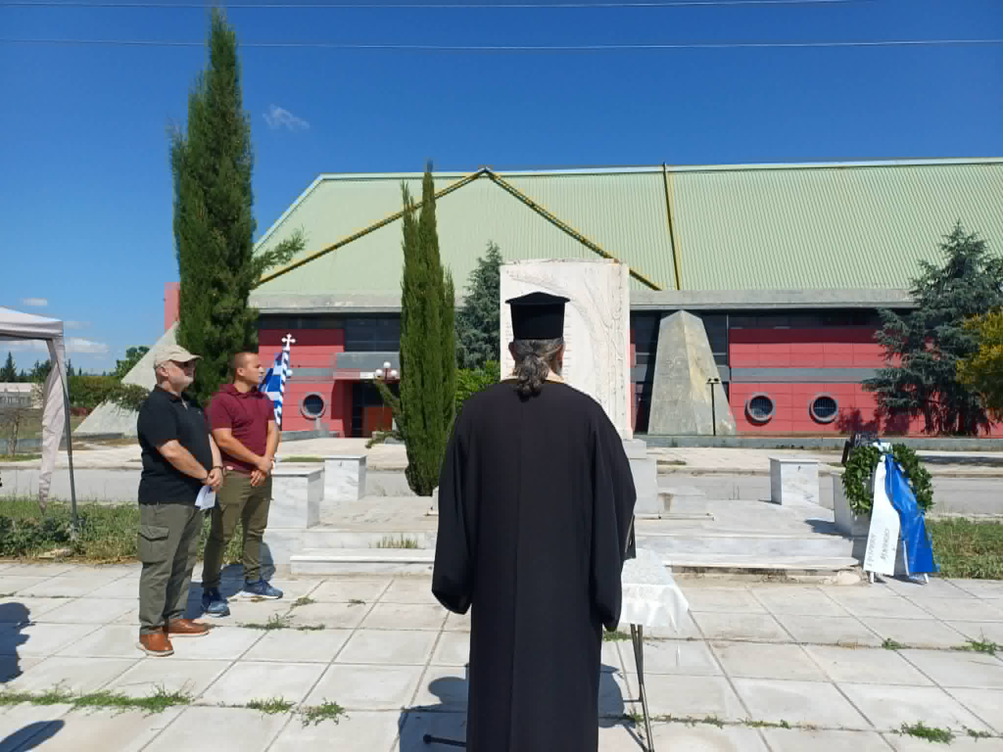 Τιμήθηκε η «Μάχη της Σημαίας» του 1917 στη Λάρισα, στο μνημείο στην οδό Καρδίτσης (ΦΩΤΟ+video)