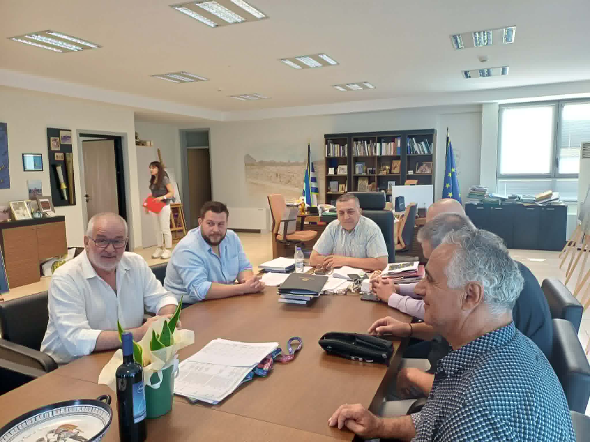 Συνάντηση Κουρε΄τα με τον κτηνοτρόφο και Τομεάρχη Αγροτικής Ανάπτυξης του ΕΛΑΣ Θωμά Μόσχο (ΦΩΤΟ)