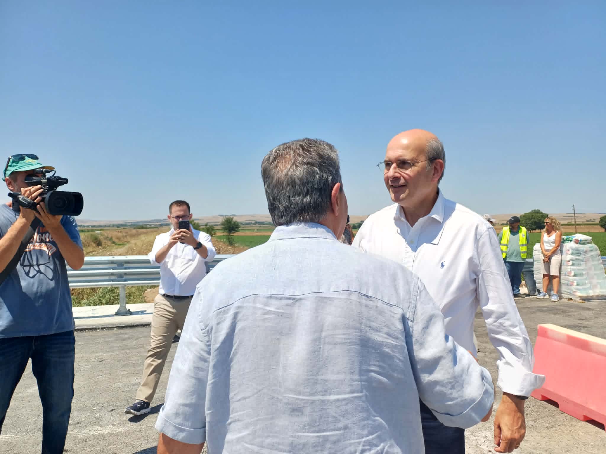 Χρ. Δήμας: Το Σάββατο παραδίδεται στην κυκλοφορία η γεφυρα στην Αμπελιά Φαρσάλων (ΦΩΤΟ+video)