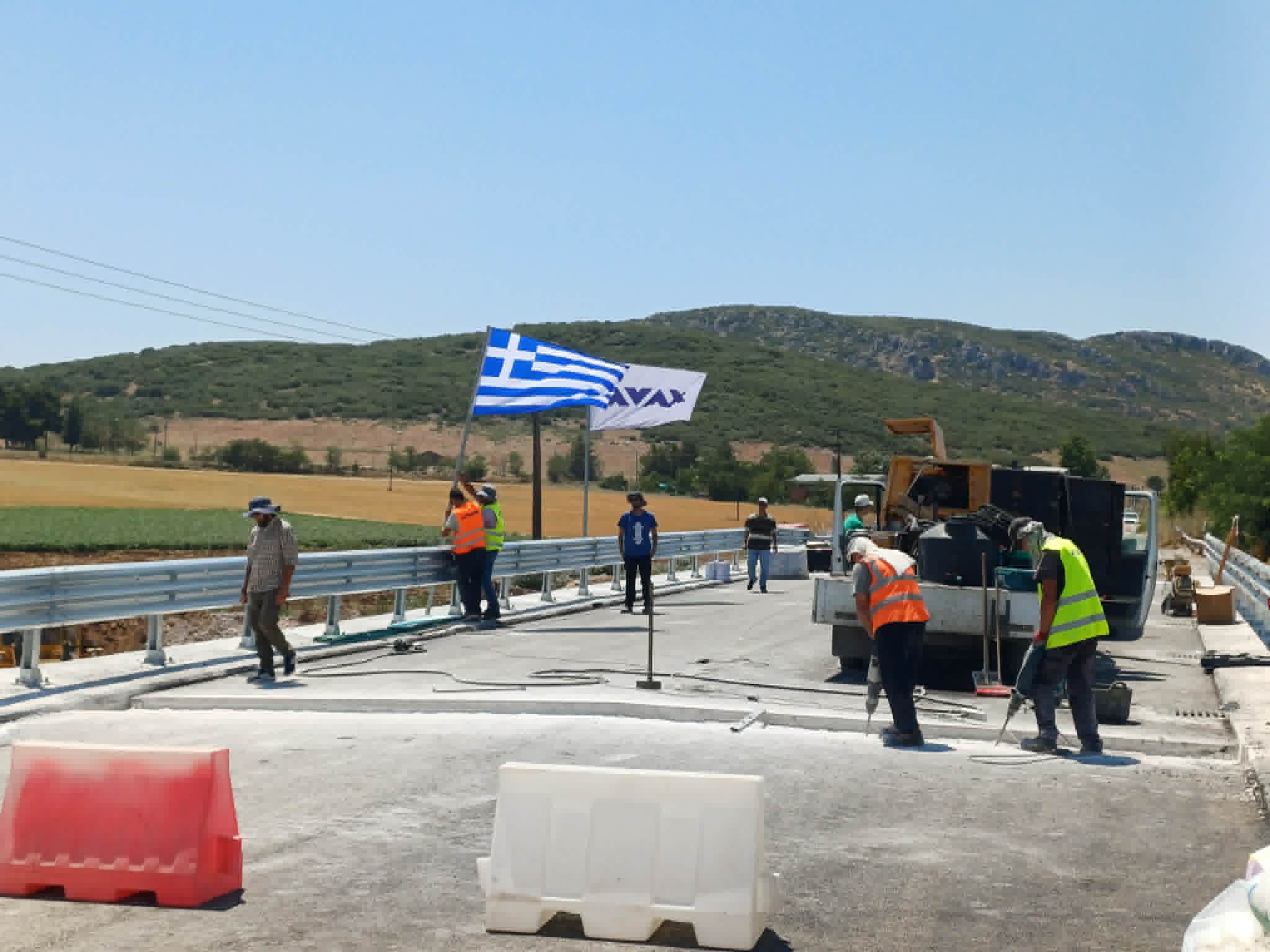 Εγκαίνια της νέας γέφυρας του Αλμυρού και αυτοψίες έργων σε Φάρσαλα και Δομοκό