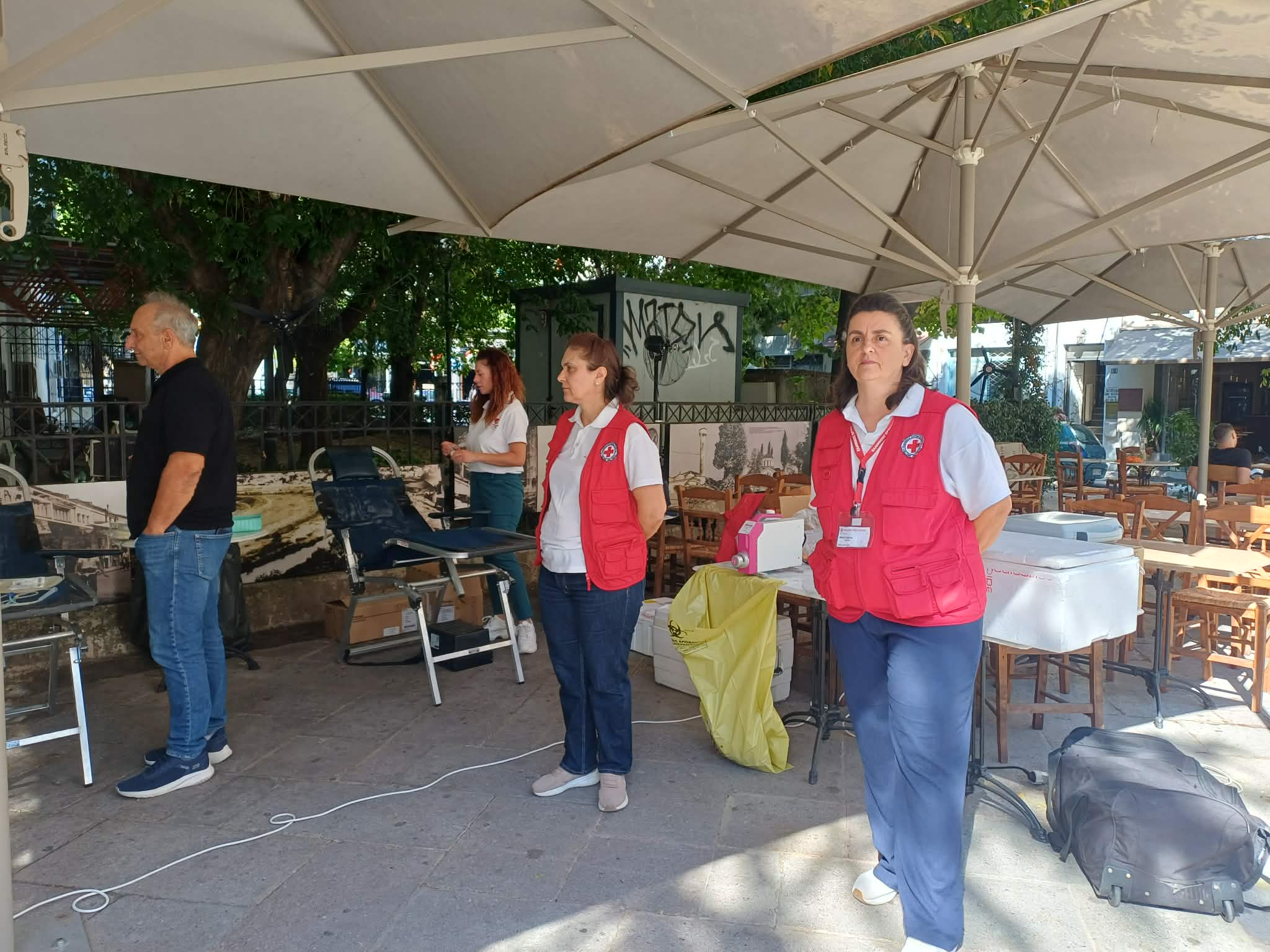 Μήνυμα προσφοράς και αλληλεγγύης στην εθελοντική αιμοδοσία της Ιεράς Μητρόπολης Λαρίσης