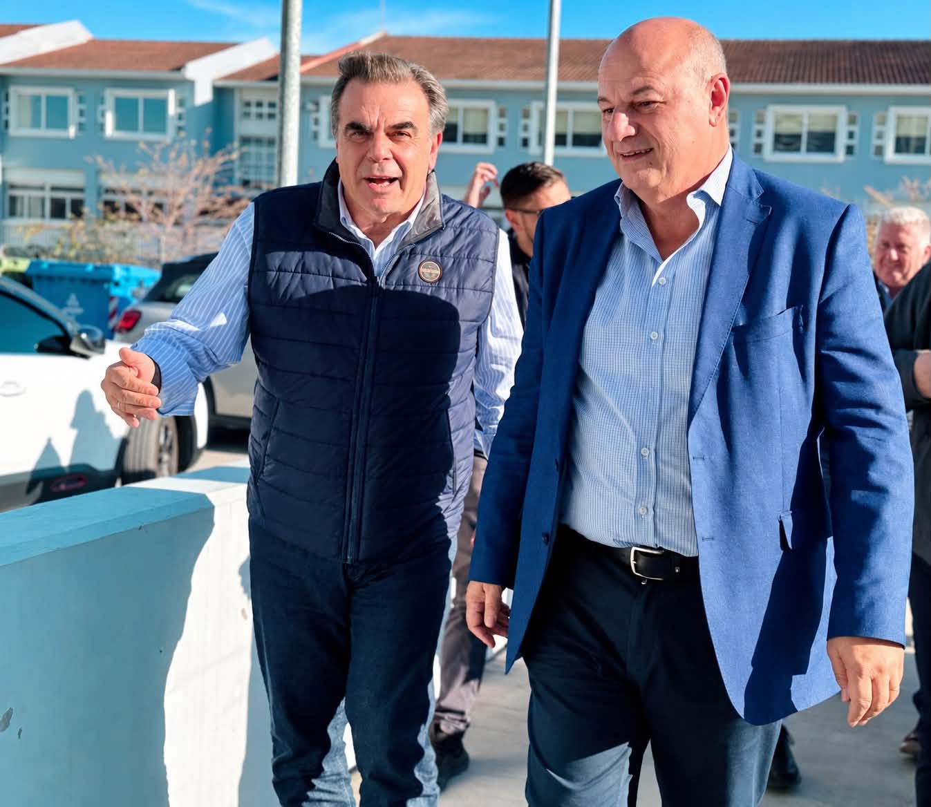 Ένας πρώην κι ε΄νας νυν υπουργός Αγροτικής Ανάπτυξης παρακολούθησαν μαζί τον αγώνα του ΑΣ Καρδίτσας με τον Άρη (ΦΩΤΟ)