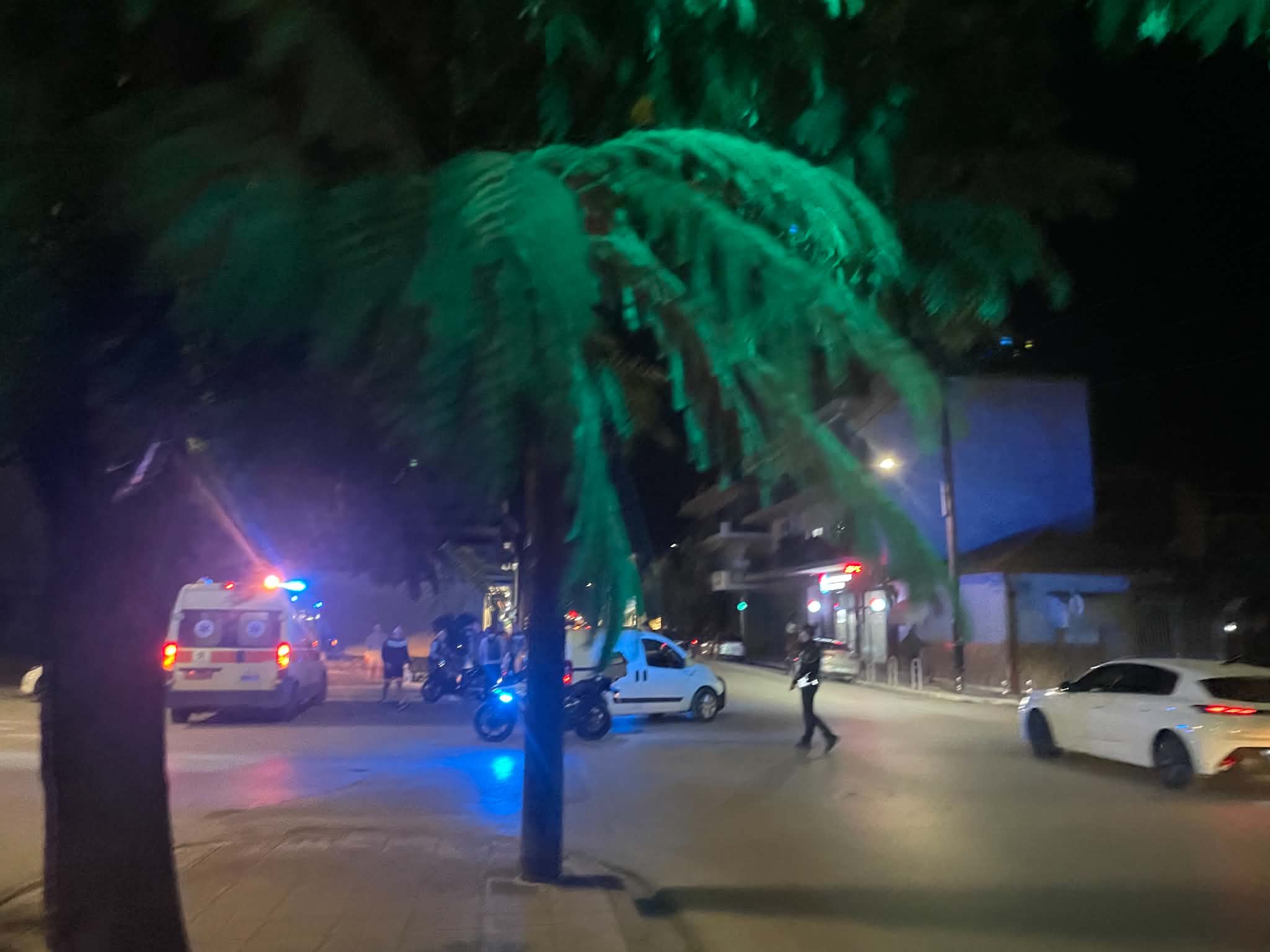 Τροχαίο με τραυματισμό διανομέα στη Λάρισα το βράδυ της Παρασκευής (ΦΩΤΟ)