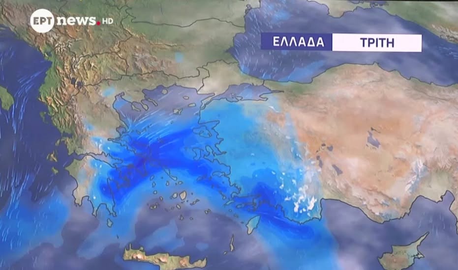 Τακούδης: Δυνατές βροχές από το βράδυ στη Θεσσαλία και καλός καιρός την 28η Οκτωβρίου (χάρτες)