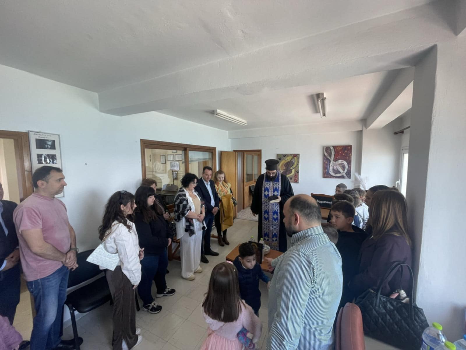 Με συγκίνηση και ενθουσιασμό η τελετή Αγιασμού και η επίσημη έναρξη λειτουργίας της Φιλαρμονικής Σχολής Πλαταμώνα (ΦΩΤΟ)