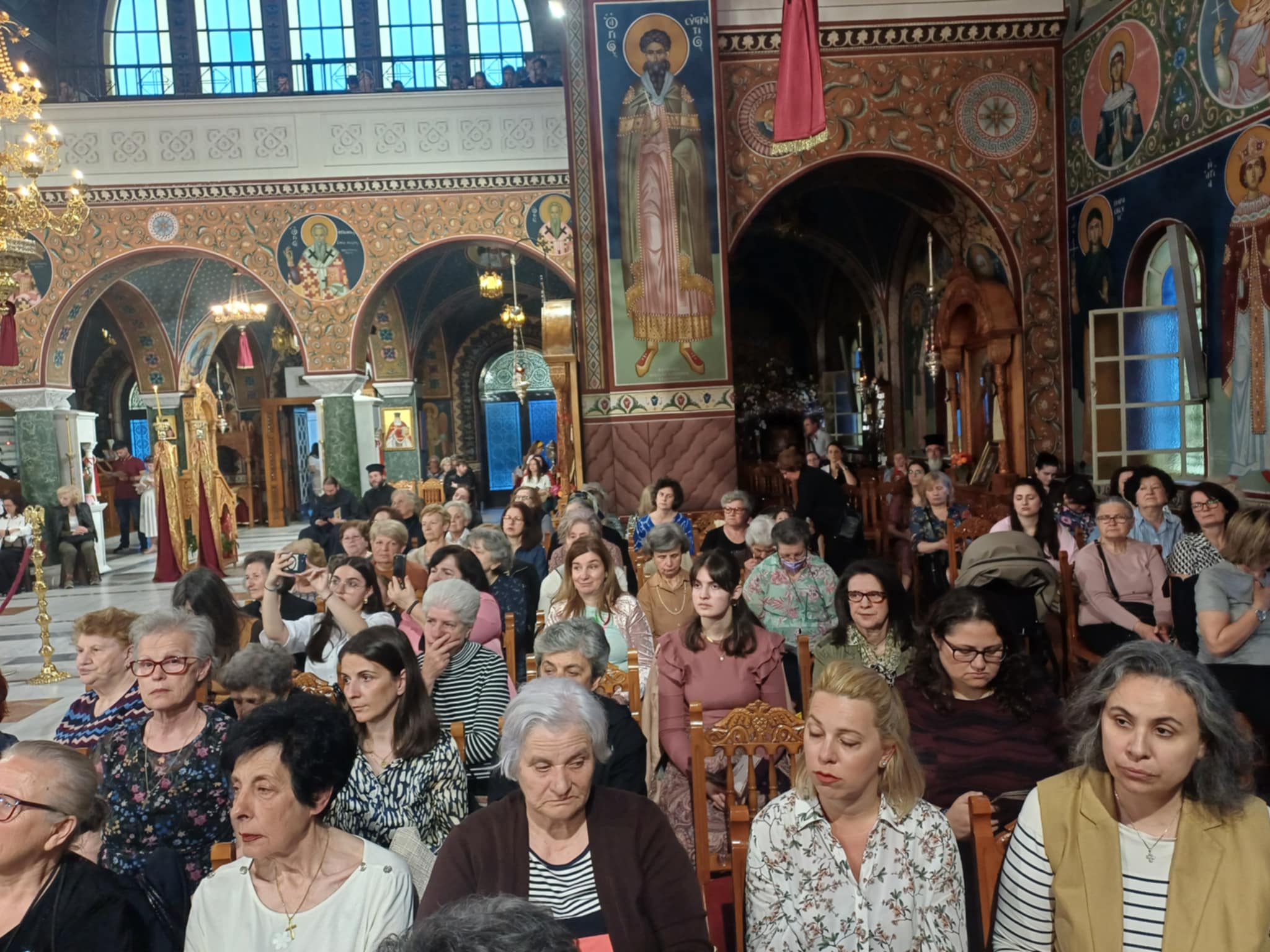 Ξεκίνησε το τρίτο Φεστιβάλ Χορωδιών Βυζαντινής Μουσικής Λάρισας (ΦΩΤΟ+video)