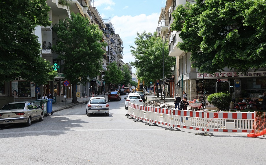 Δήμος Λαρισαίων: Σε πλήρη εξέλιξη τα έργα σε Ανθ.Γαζή, Ηφαίστου-Εργ.Πρωτομαγιάς και Ηρ.Πολυτεχνείου(ΦΩΤΟ)