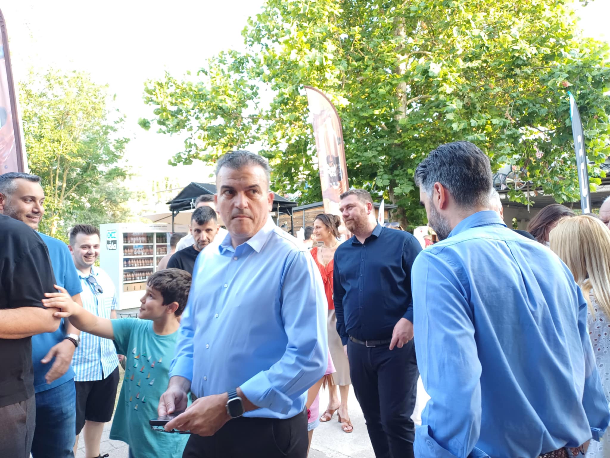 Κοσμοσυρροή στην έναρξη του φεστιβάλ Πηνειού -τοσύνθημα έδωσαν και φέτος οι τυμπανιστές (ΦΩΤΟ+video)