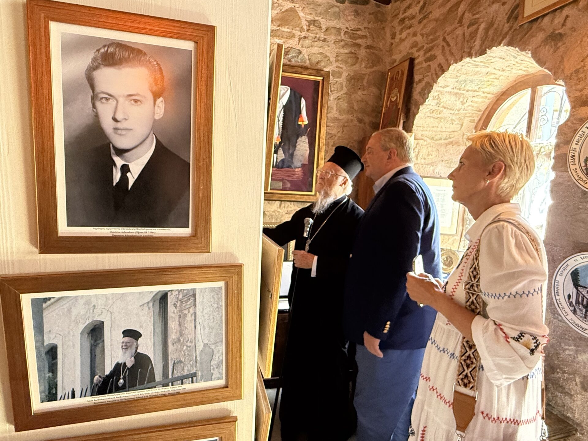 Ίμβρος: Ο Οικουμενικός Πατριάρχης Βαρθολομαίος συναντήθηκε με τον πρώην Πρωθυπουργό, Κώστα Καραμανλή