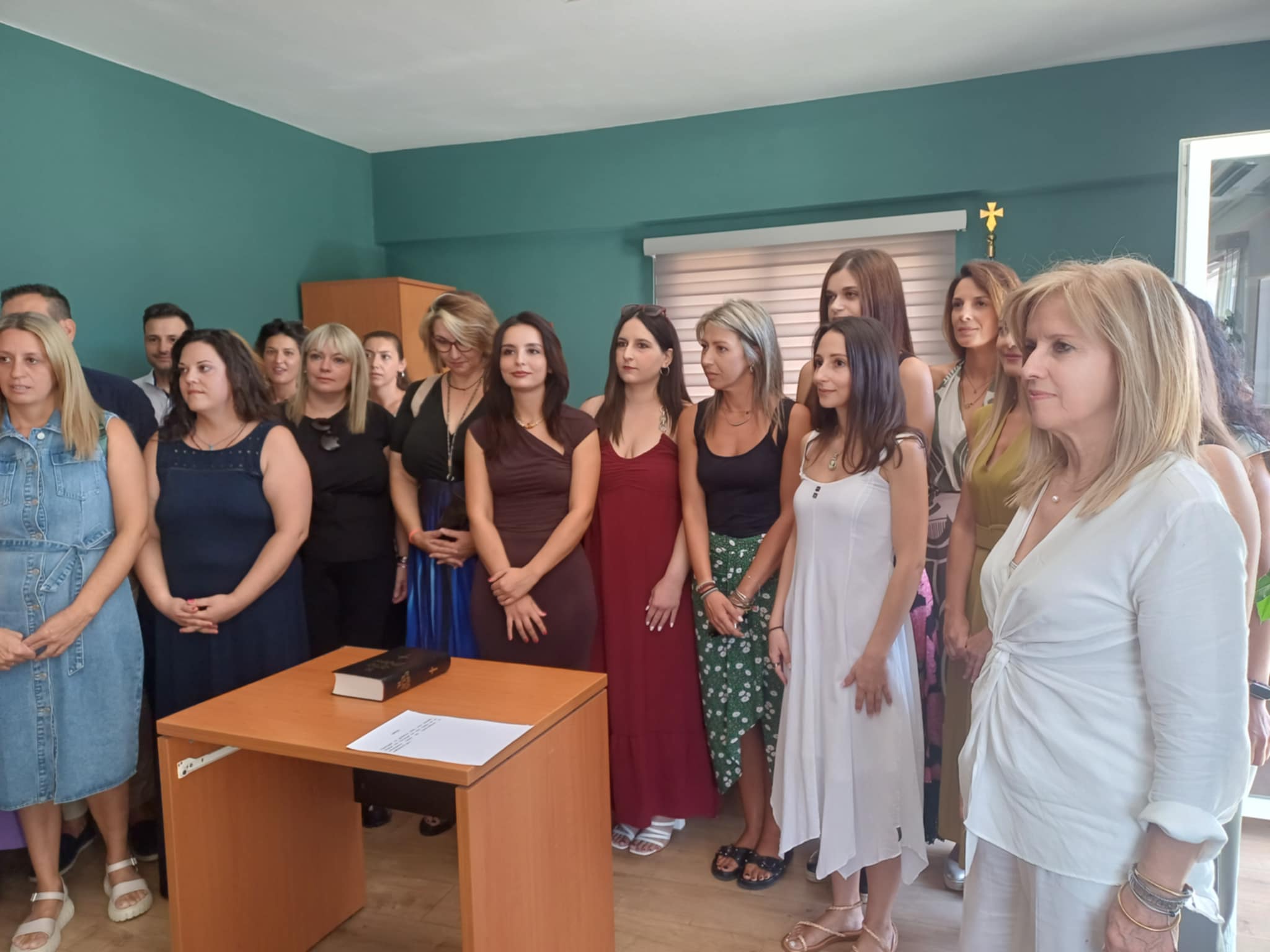 Ορκωμοσία 47 ψυχολογων και κοινωνικών λειτουργών στην περιφερειακή διεύθυνση εκπαίδευσης Θεσσαλίας (ΦΩΤΟ+video)