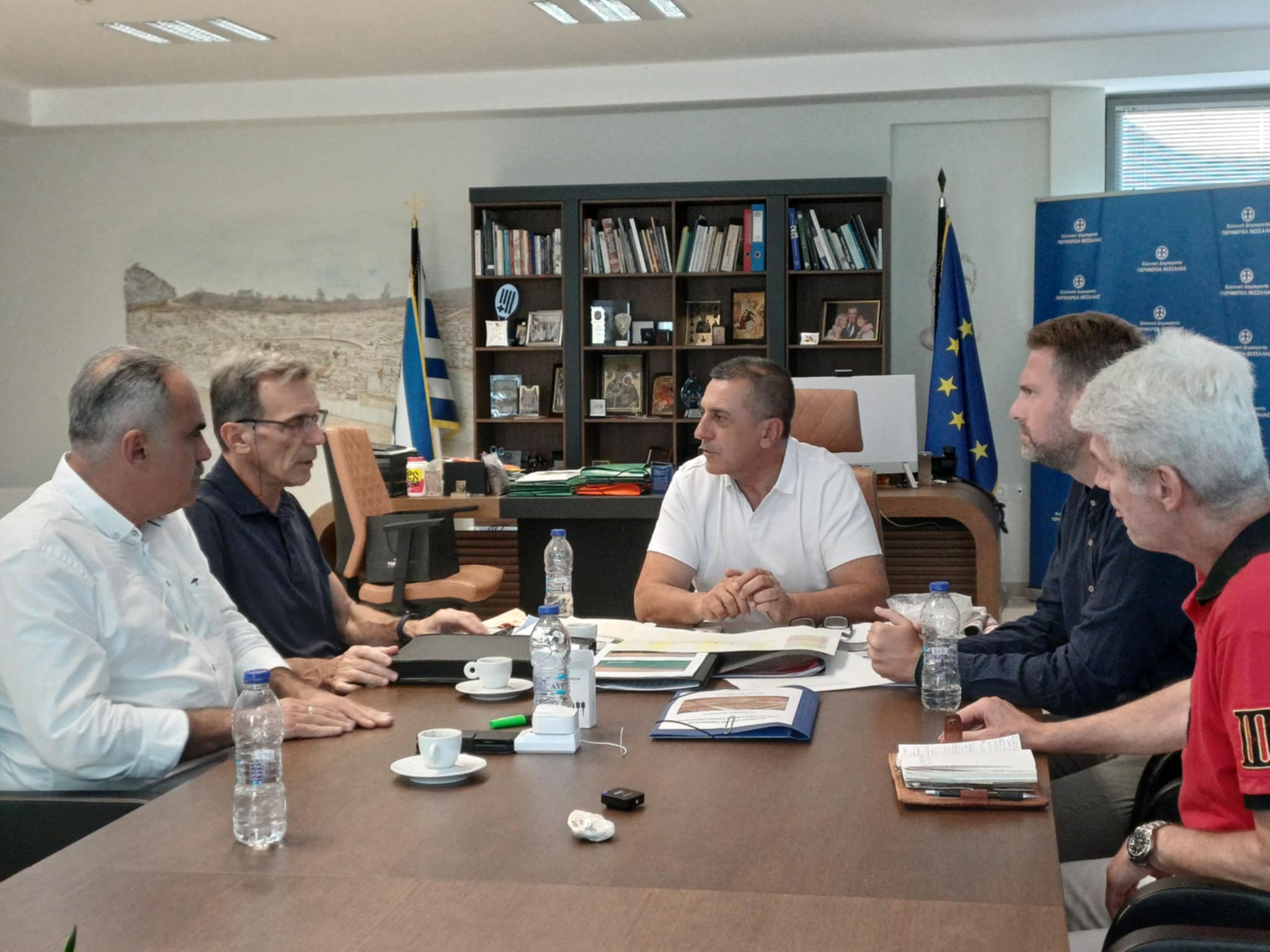 Συνάντηση Κουρέτα με Αναστ. Τζήκα – Σημαντική δωρεά στον Δήμο Αργιθέας για δομή επισκεπτών και ορειβατών (ΦΩΤΟ)