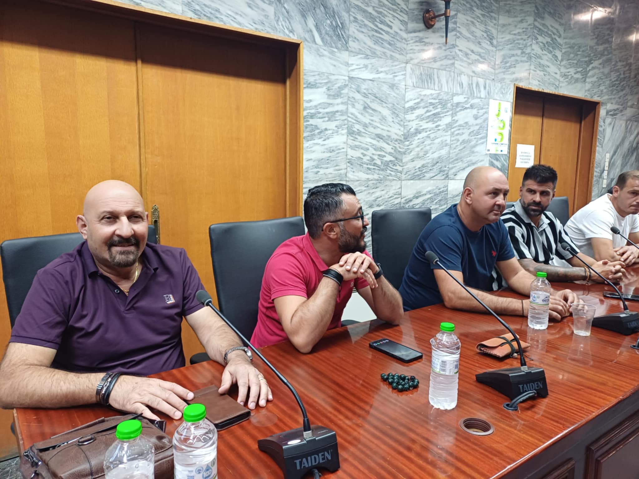 Αντιπροσωπεία του αδελφοποιημένου δήμου Λάρνακας στη Λάρισα (ΦΩΤΟ)