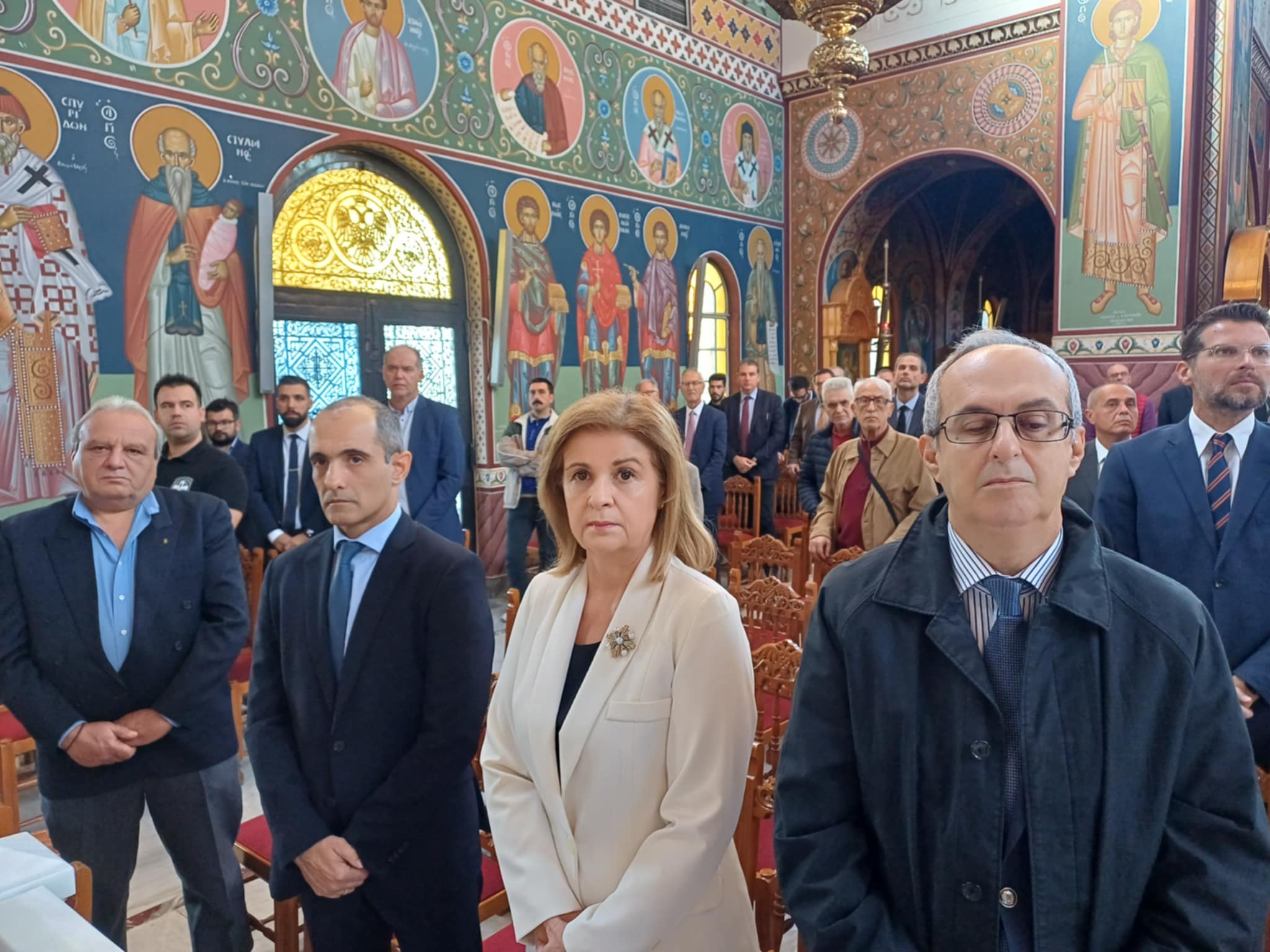 Με λαμπρότητα ο εορτασμός στη Λάρισα του Διονυσίου Αρειοπαγίτου προστάτη των νομικών  (φωτο+VIDEO)