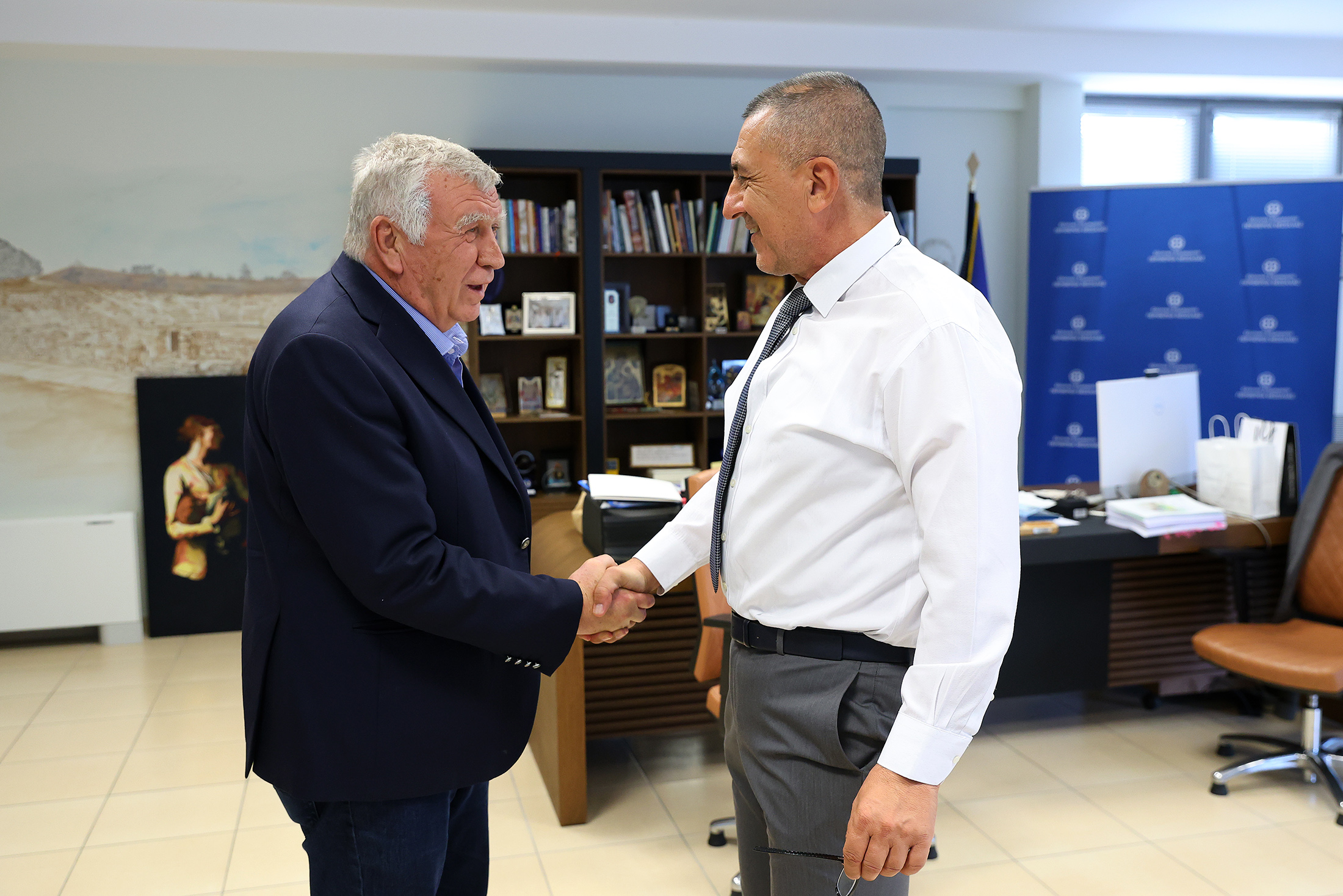 Ευχές για την γιορτή του δέχθηκε ο Περιφερειάρχης Θεσσαλίας Δημήτρης Κουρέτας (ΦΩTO)