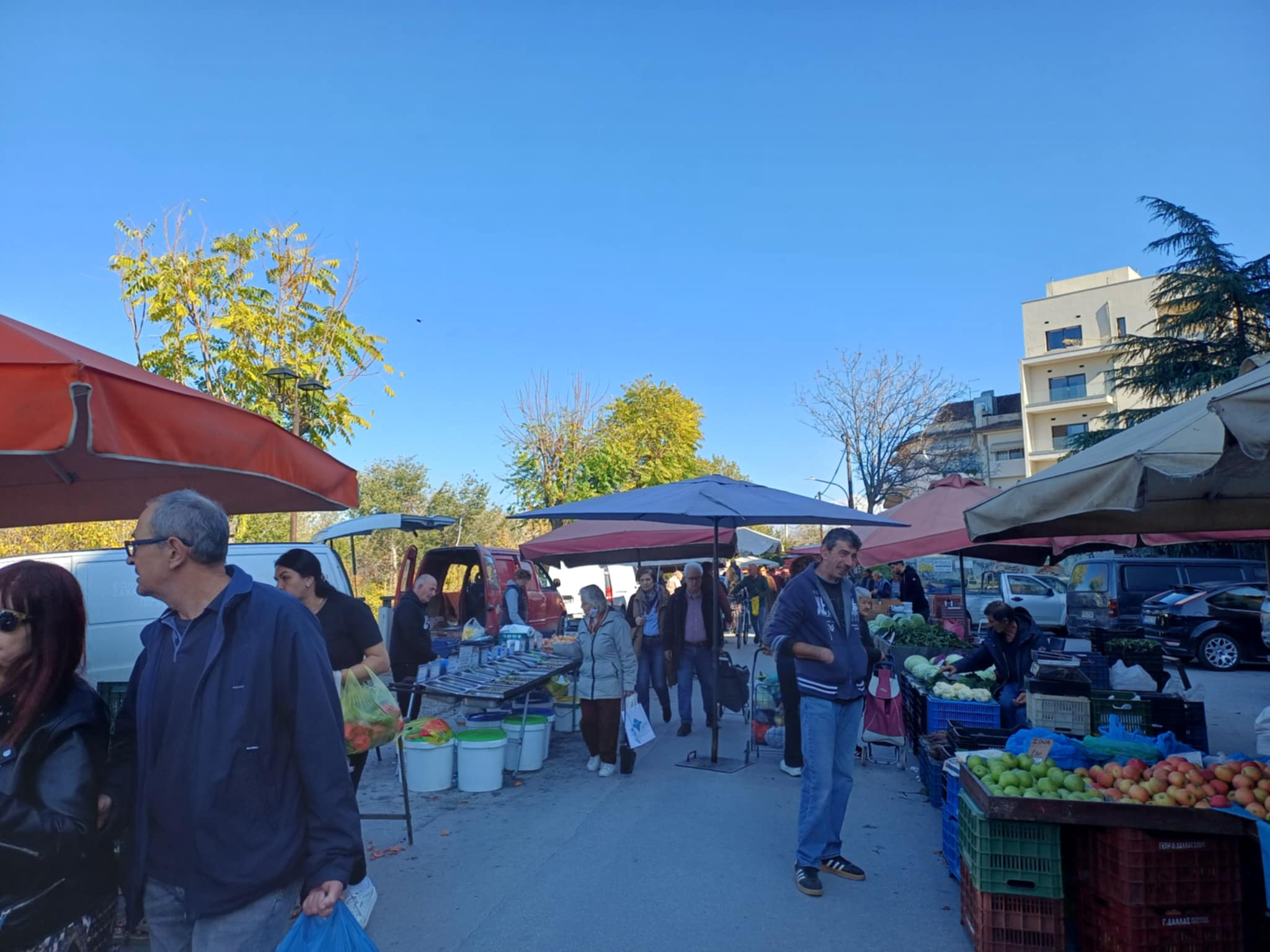 Το Ταξίδι της Τροφής: Λαρισαίοι μαθητές στη λαϊκή αγορά της Τετάρτης για καλό σκοπό (ΦΩΤΟ)