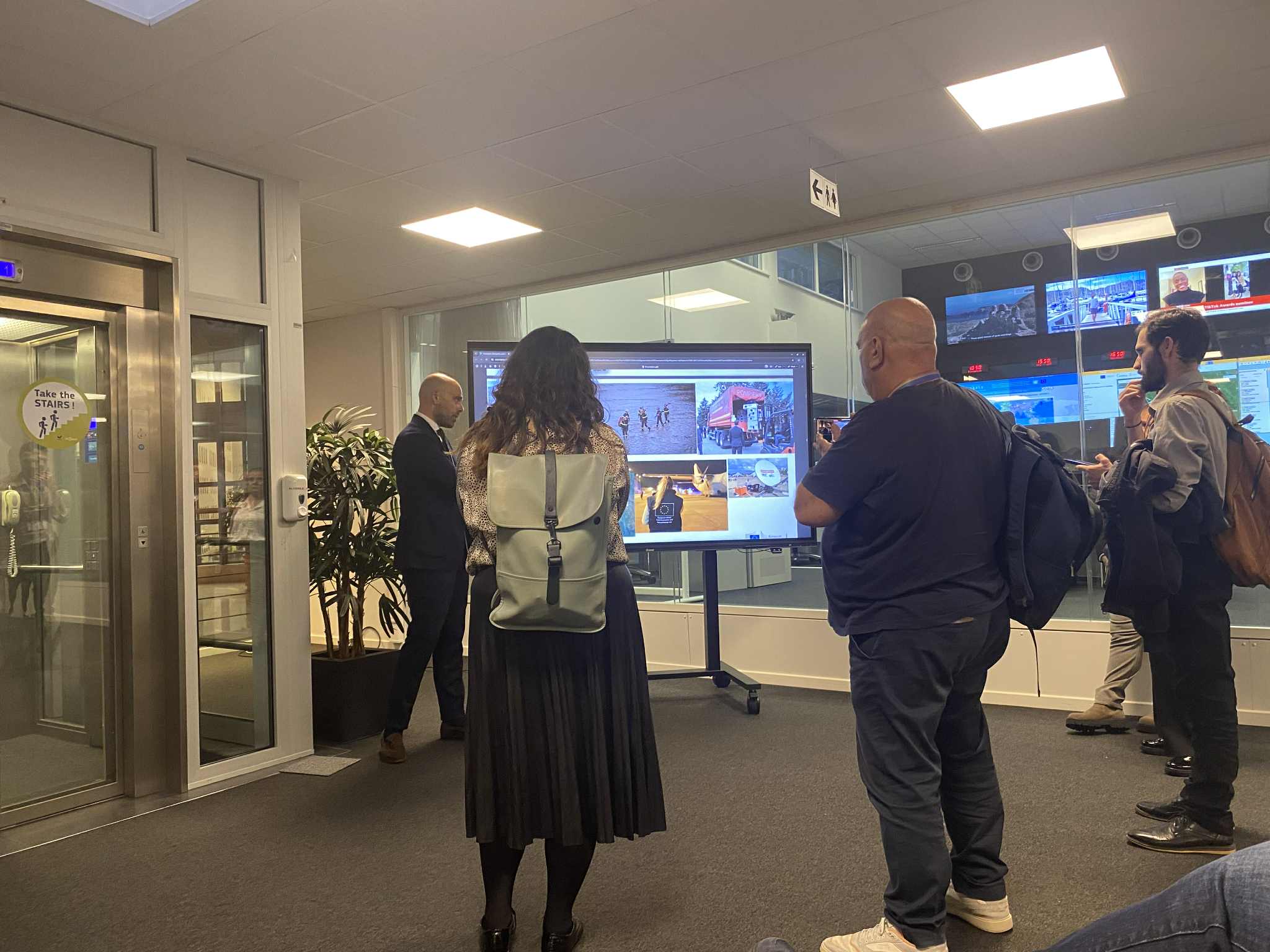 Στη καρδιά του Κέντρου Πολιτικής Προστασίας της Ευρώπης- το...άγρυπνο μάτι του Copernicus