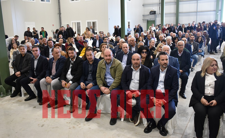 Λαμπερά τα εγκαίνια του νέου εργοστασίου ζωοτροφών του Αγρ. Συνεταιρισμού Αγελαδοτρόφων και Προβατοτρόφων