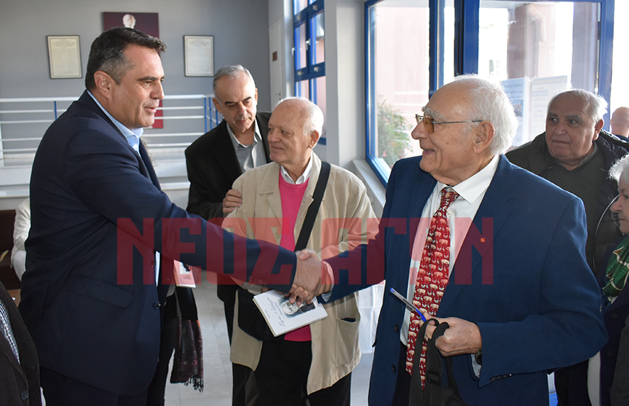 “Απασα η ύλη” για τον Γιώργο Διδάγγελο-παρουσιάστηκε το βιβλίο- αυτβιογραφία του στον Παλαμά