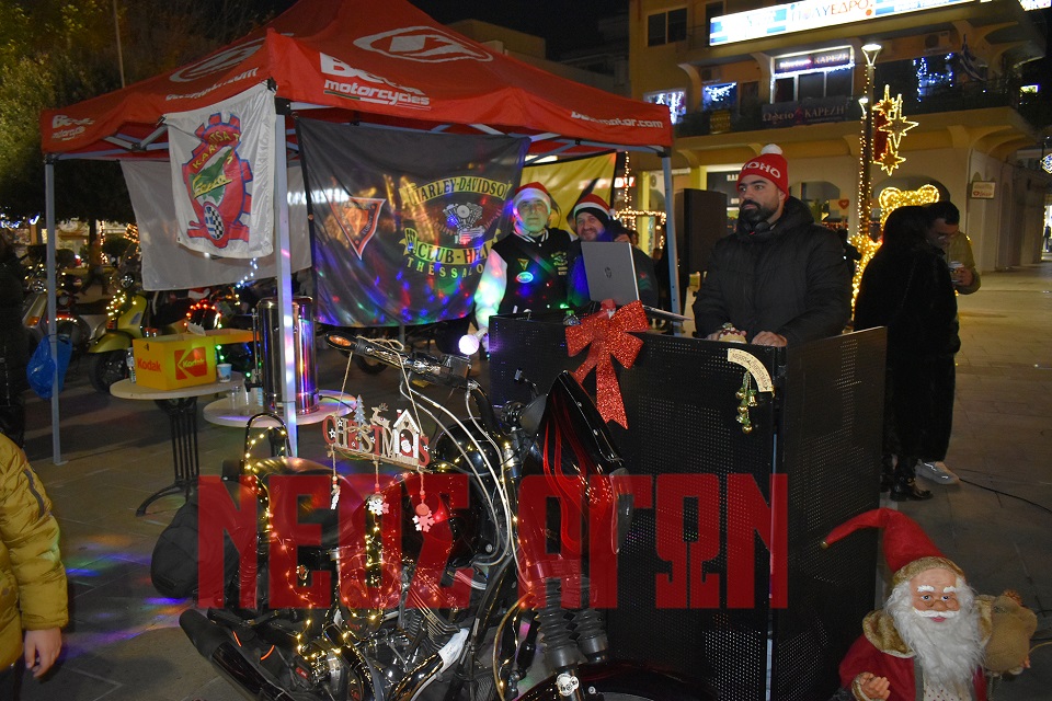Χριστουγεννιάτικη μοτοβόλτα αγάπης και προσφοράς από τους μοτοσικλετιστές της Καρδίτσας (ΦΩΤΟ)