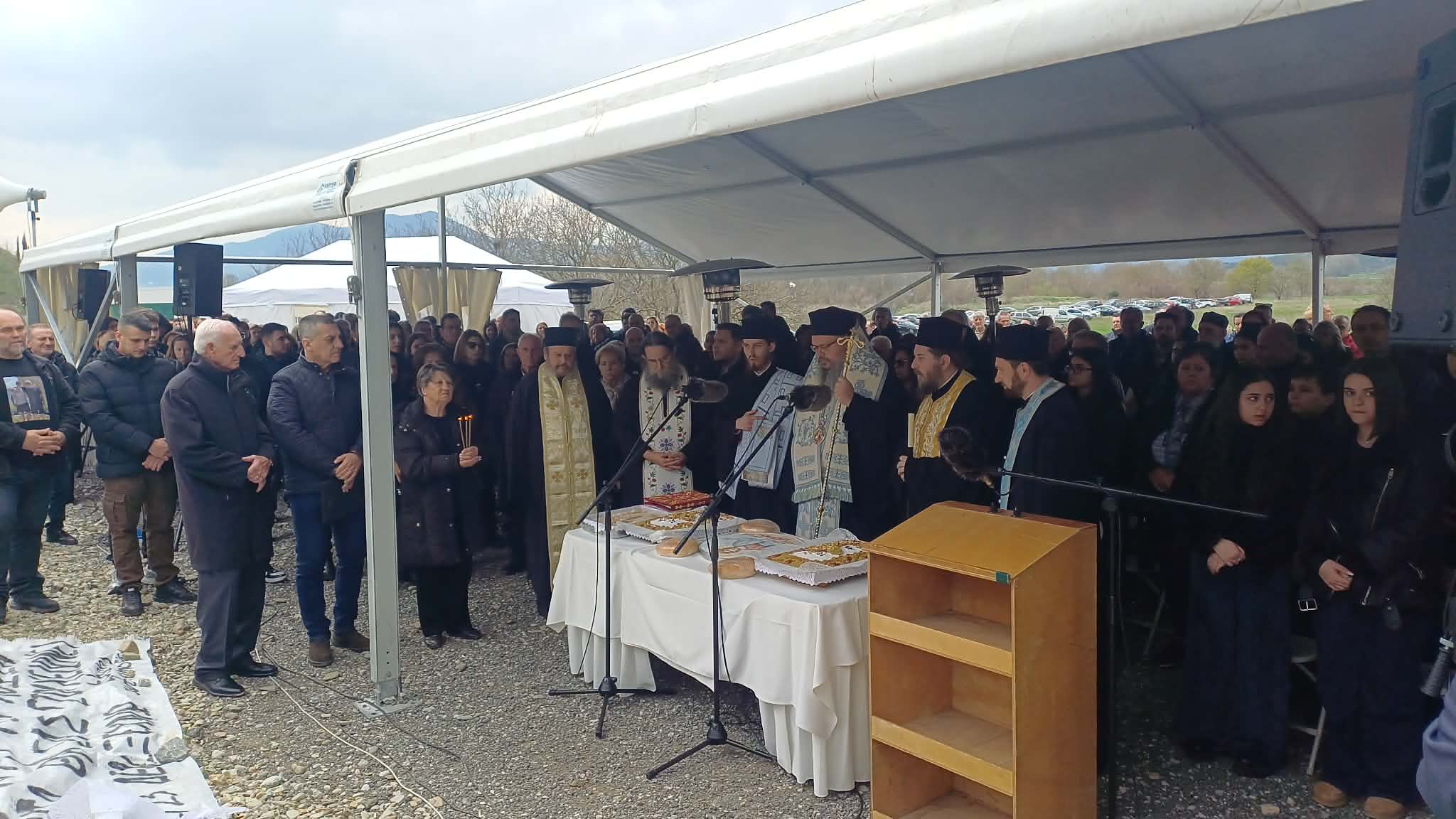 «Ο πόνος έχει γίνει οργή- Η δικαιοσύνη θα έρθει»  τόνισε ο κ. Πλακιάς στο τρισάγιο στα Τέμπη (ΦΩΤΟ+vdeo)