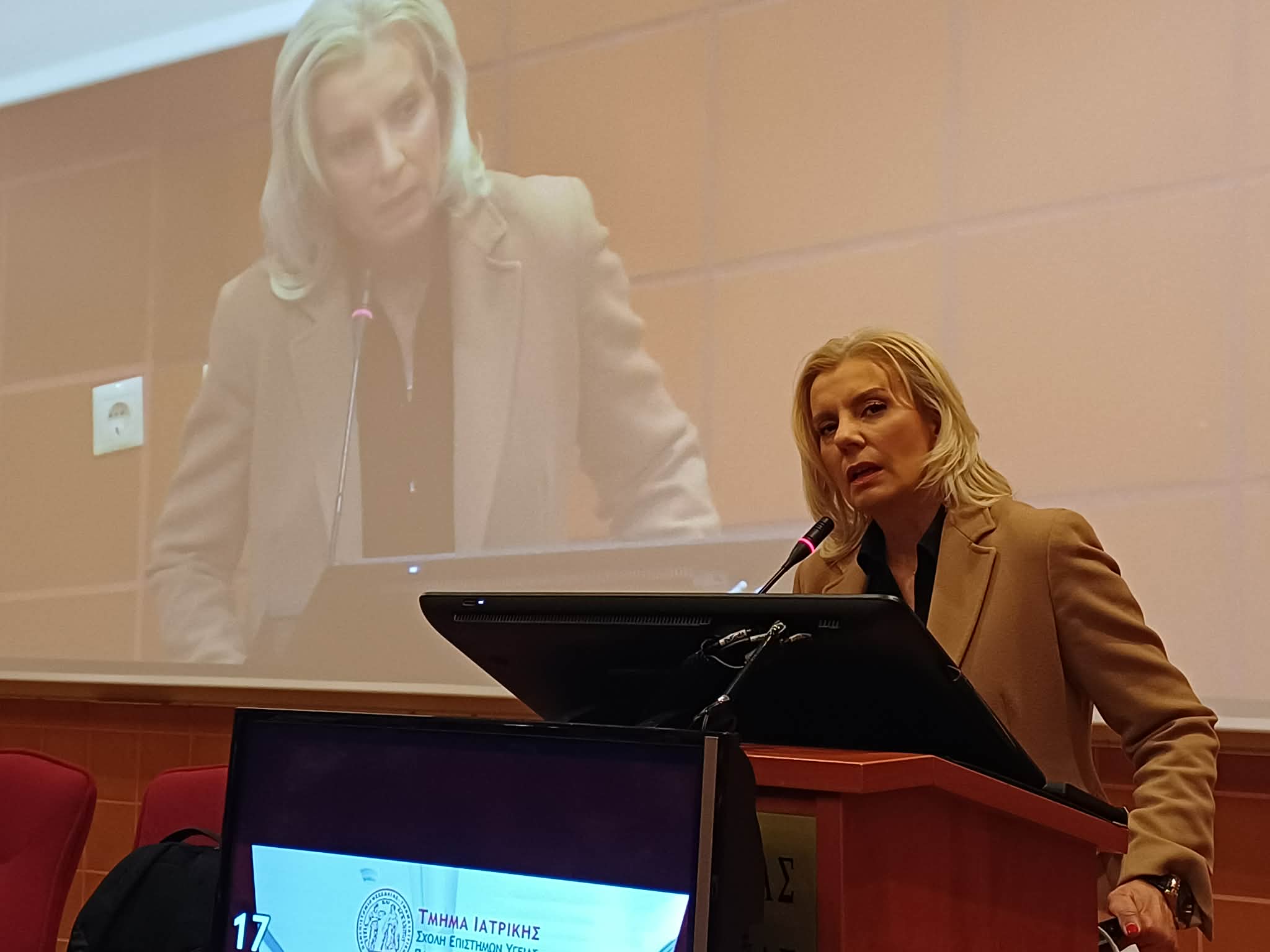 Τιμήθηκαν Κατσίγρας και Παλιούρας: Η Ιατρική Σχολή Λάρισας συνδέει το παρελθόν με το μέλλον (ΦΩΤΟ)