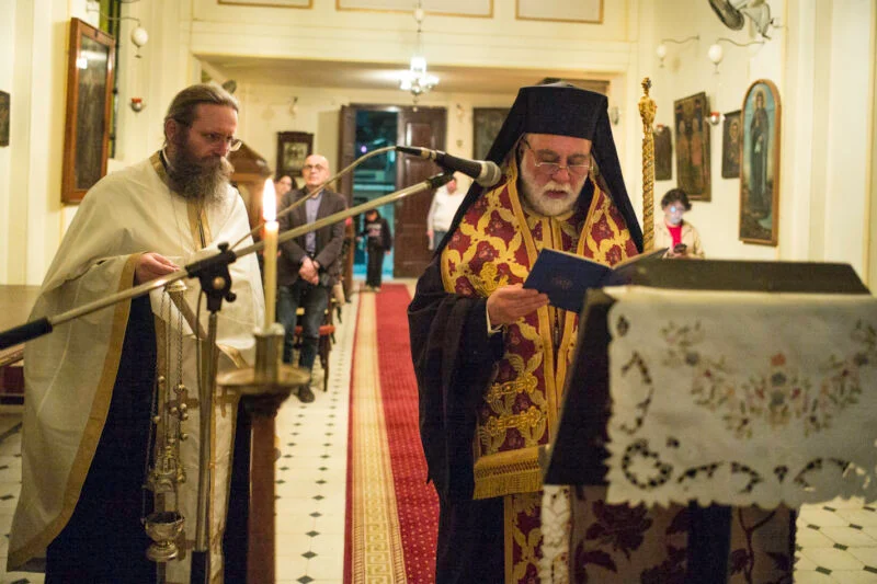 Λαμπρή υποδοχή του Ιερού Λειψάνου του Αγίου Δημητρίου στη Νέα Αγχίαλο