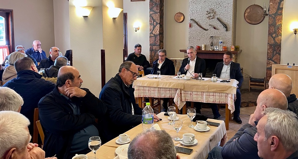 Μάξιμος σε σύσκεψη στα Φάρσαλα: Να αξιοποιηθεί η ευκαιρία του εθνικού διαλόγου για βιώσιμη γεωργία 