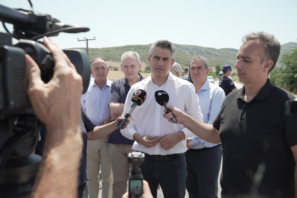 Εγκαίνια της νέας γέφυρας του Αλμυρού και αυτοψίες έργων σε Φάρσαλα και Δομοκό