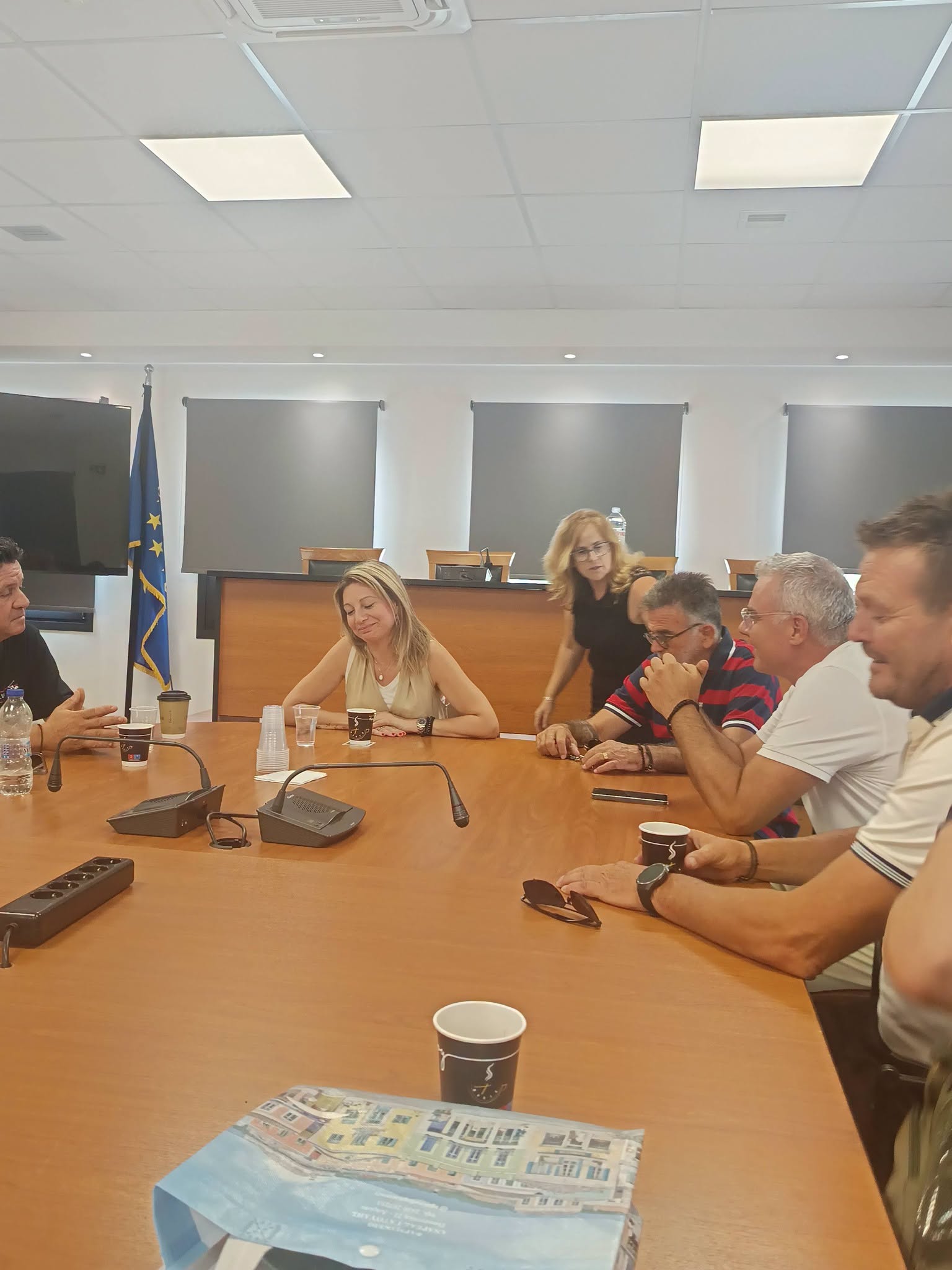 Στο Δήμο Αγιάς περιόδευσε σήνμερα η Μαρία Καρυστιανού (ΦΩΤΟ)